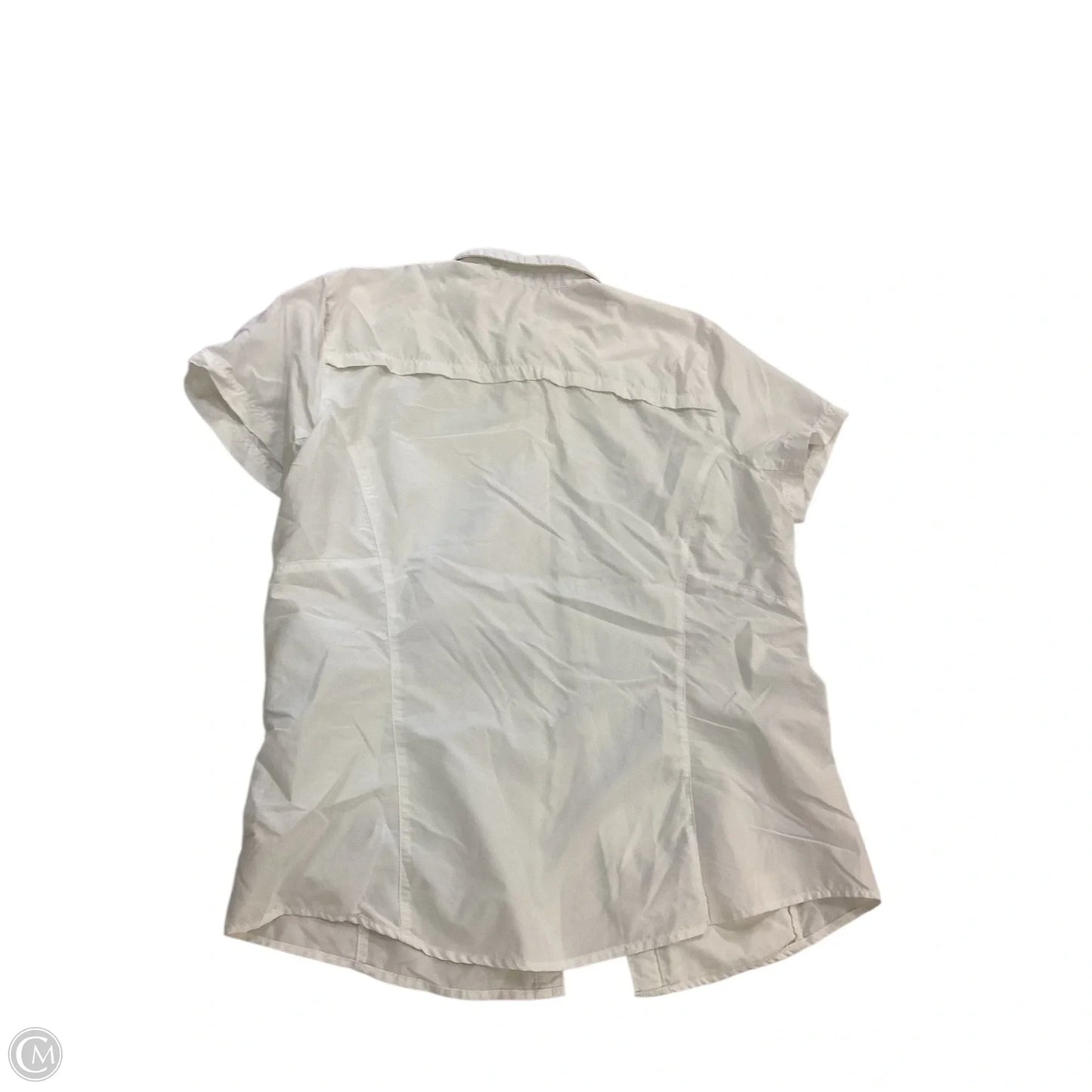 Top Short Sleeve By Mountain Hardwear In White, Size: 12