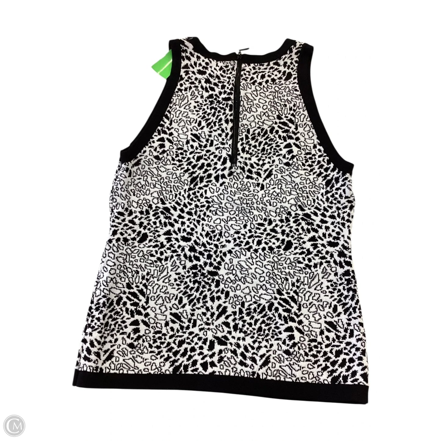 Top Sleeveless By White House Black Market In Black & White, Size: S