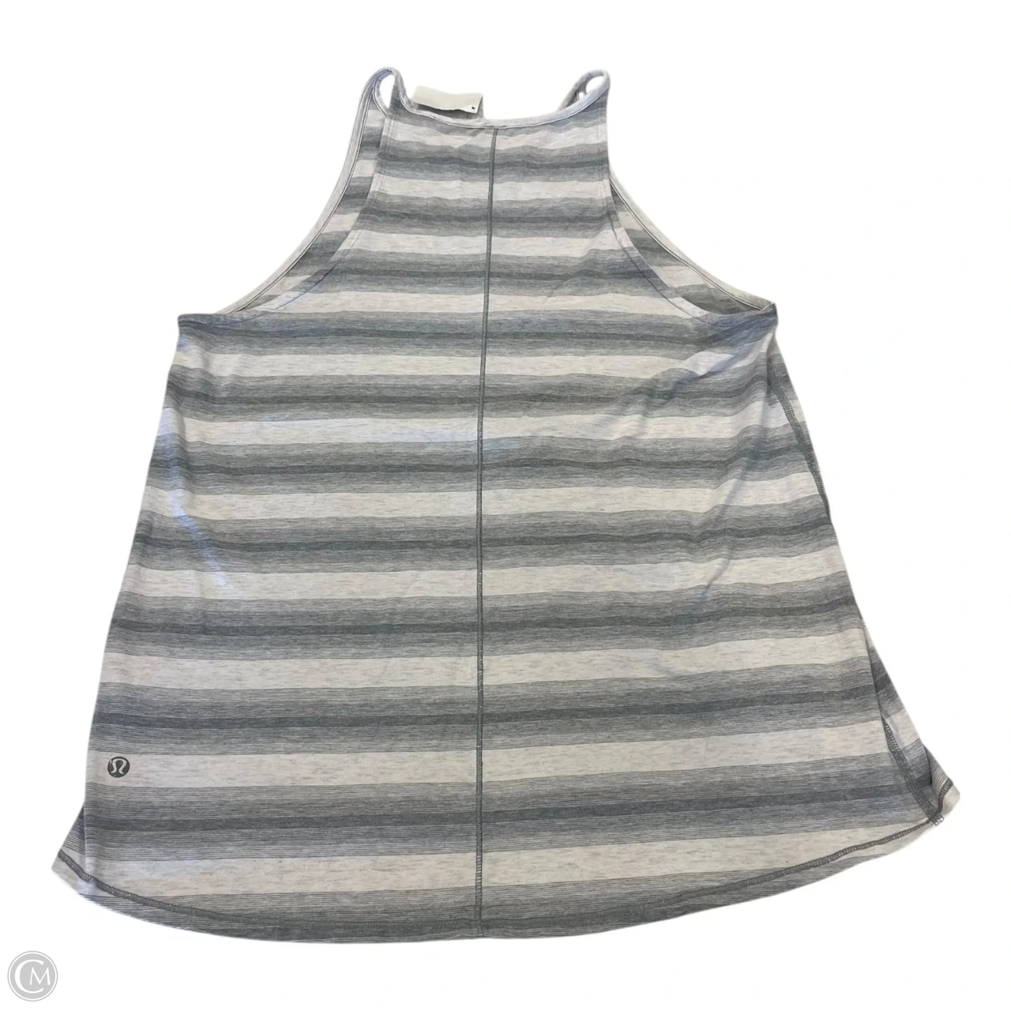 Athletic Tank Top By Lululemon In Grey, Size: L