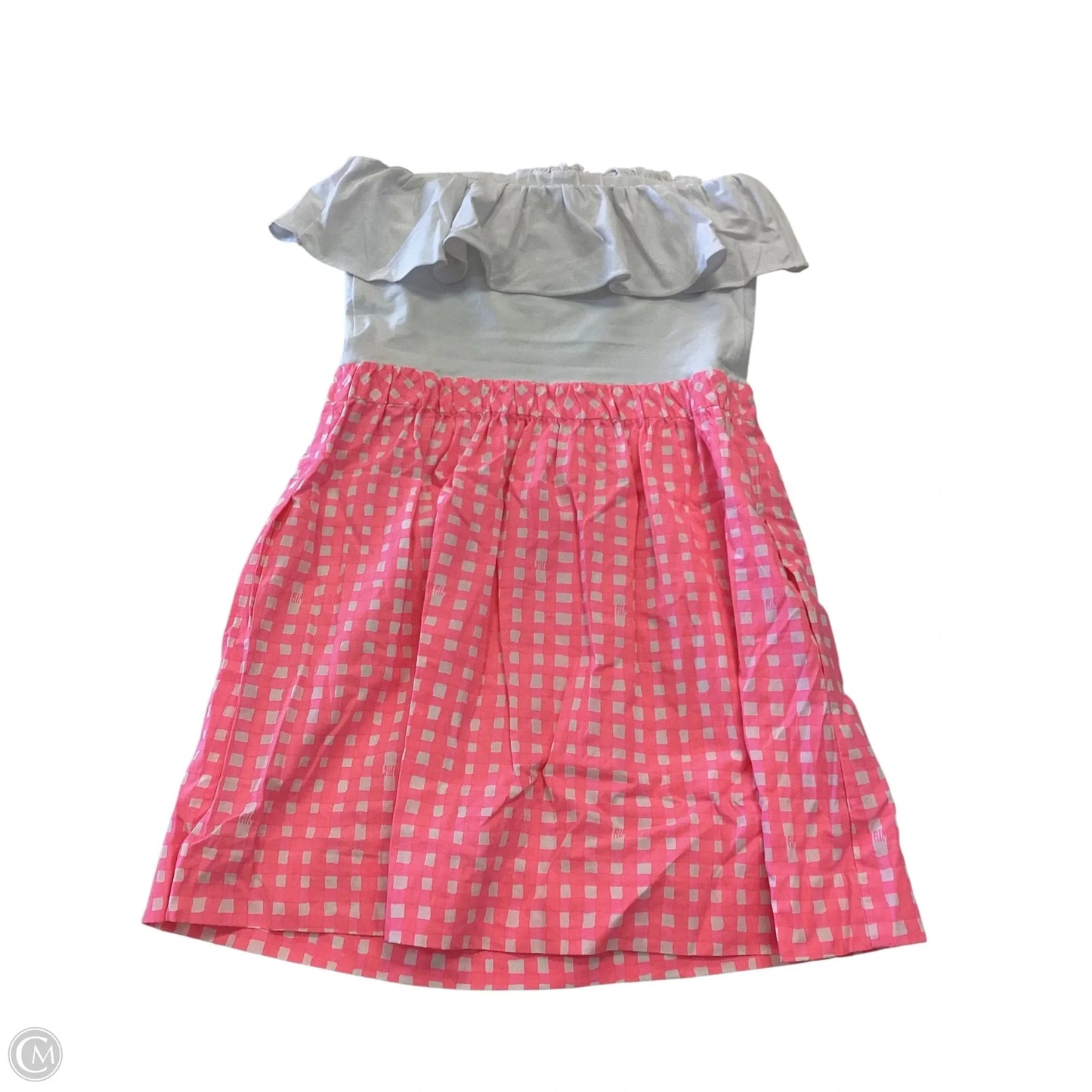 Dress Designer By Lilly Pulitzer In Pink & White, Size: Xs