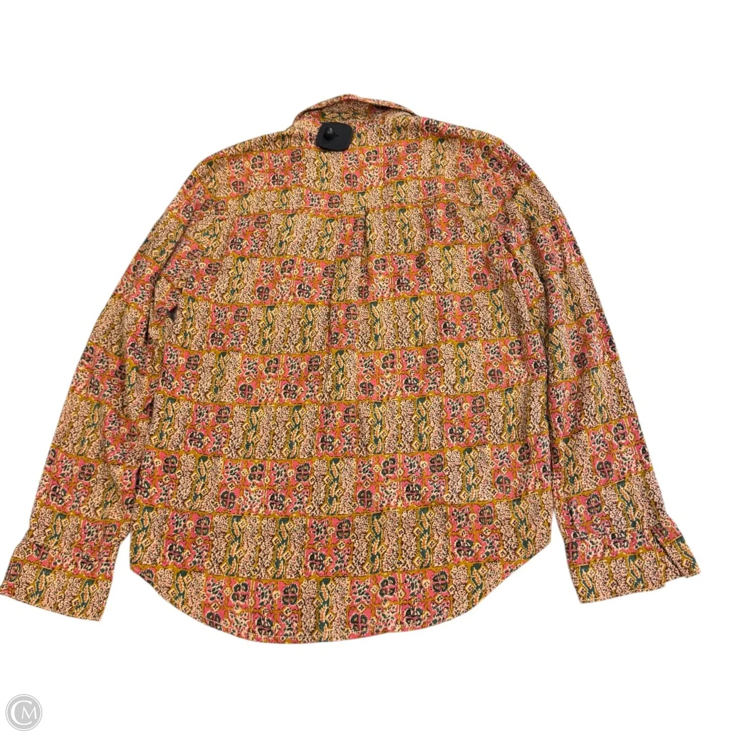 Top 3/4 Sleeve By Pilcro In Floral Print, Size: Xxs