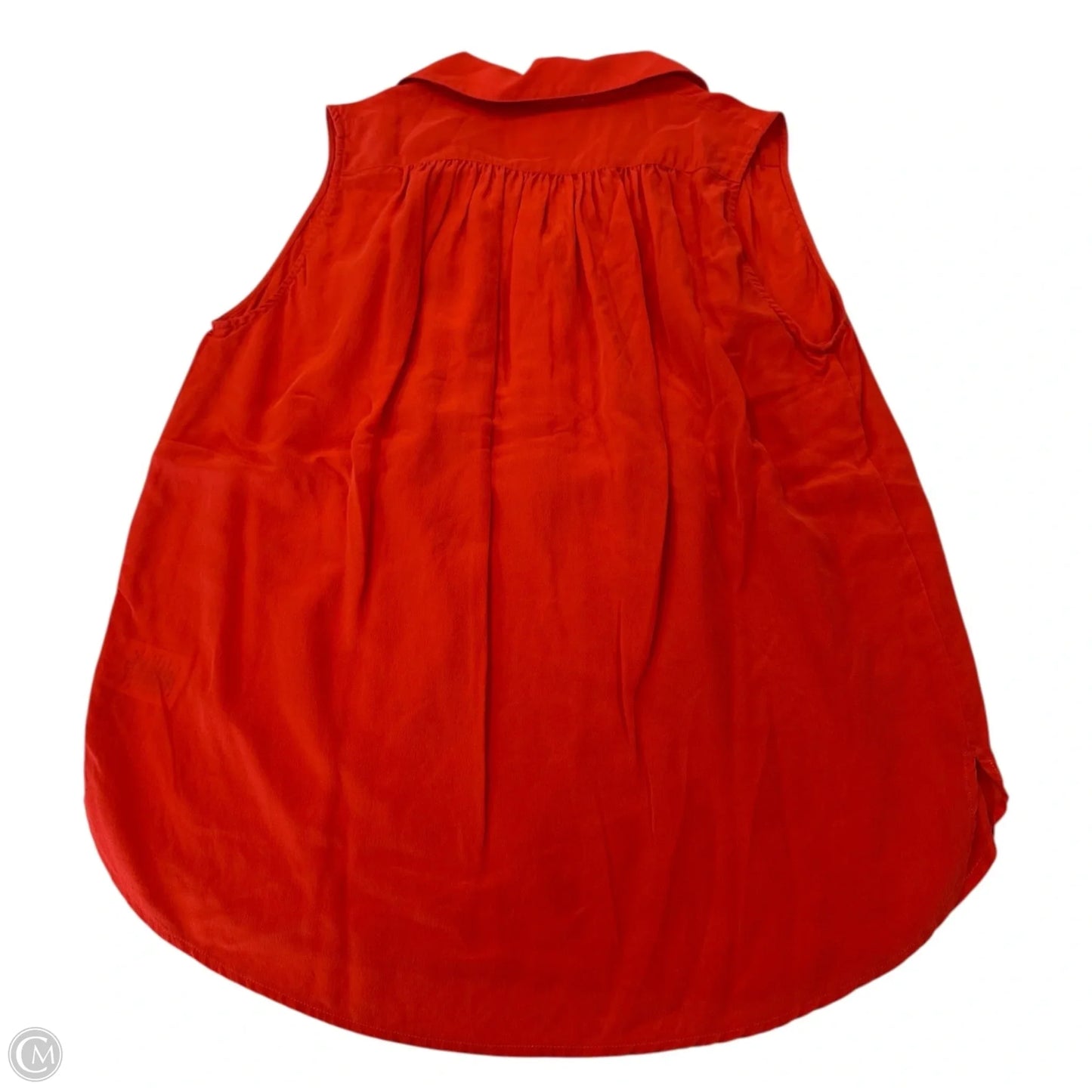 Top Sleeveless By Anthropologie In Orange, Size: Xs