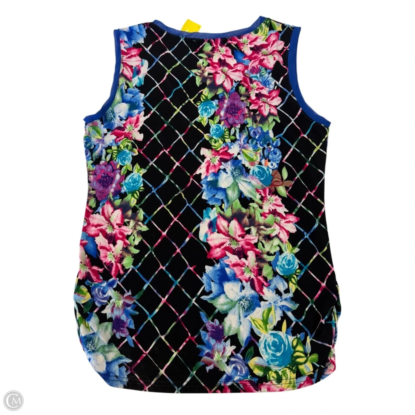 Top Sleeveless By Lola In Floral Print, Size: L