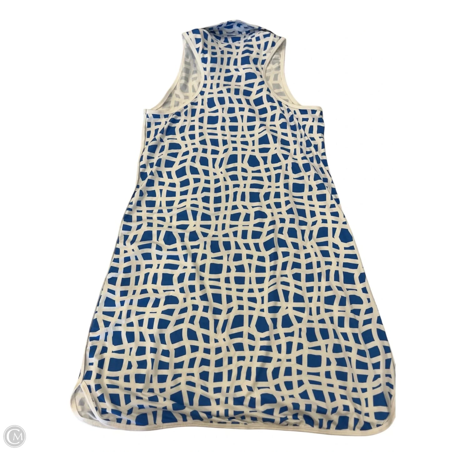 Athletic Dress By Clothes Mentor In Blue & White, Size: S
