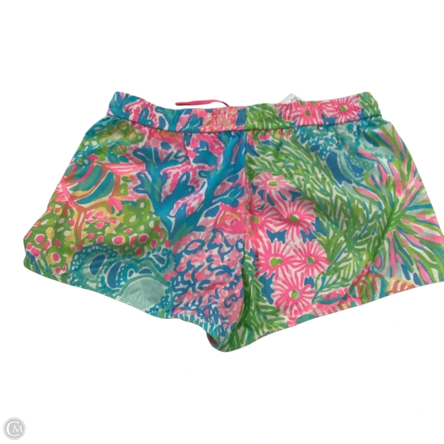 Shorts Designer By Lilly Pulitzer In Green & Pink, Size: S