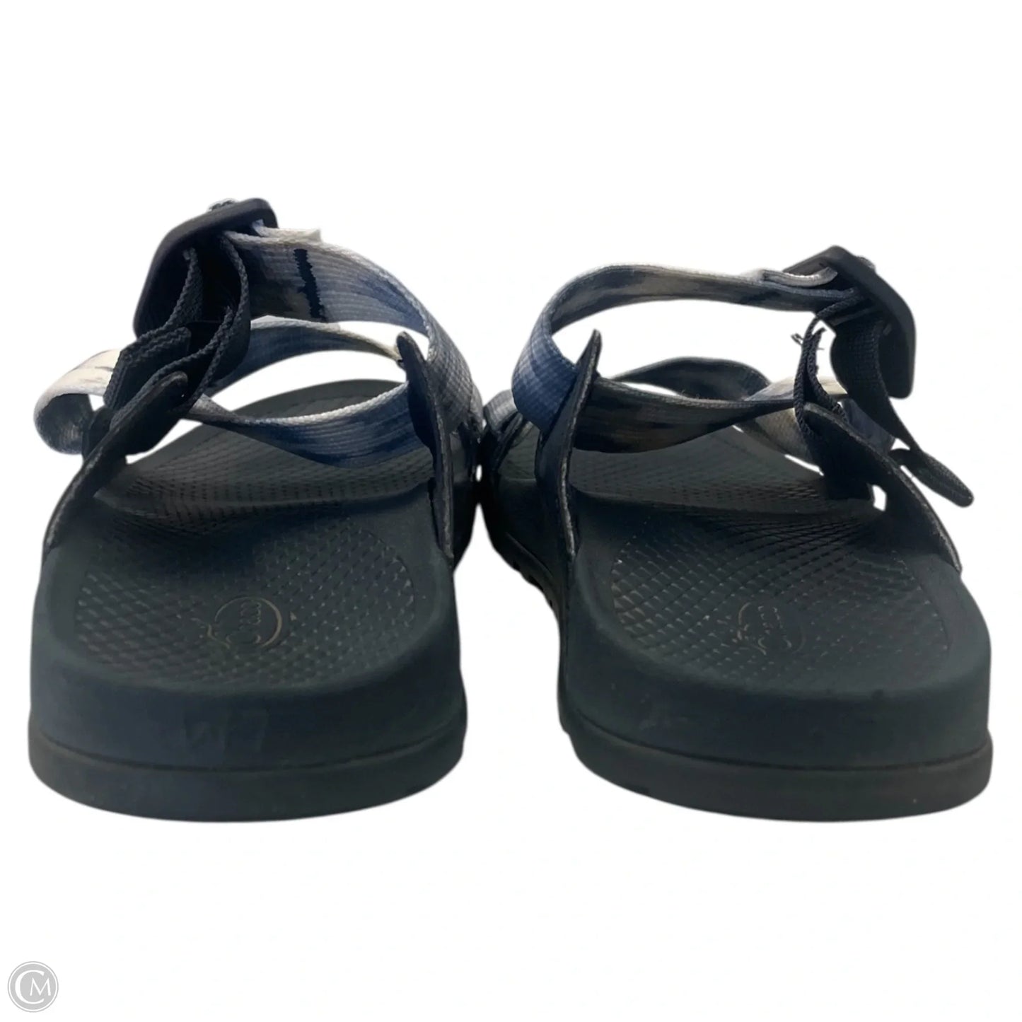 Sandals Flats By Chacos In Blue & White, Size: 7