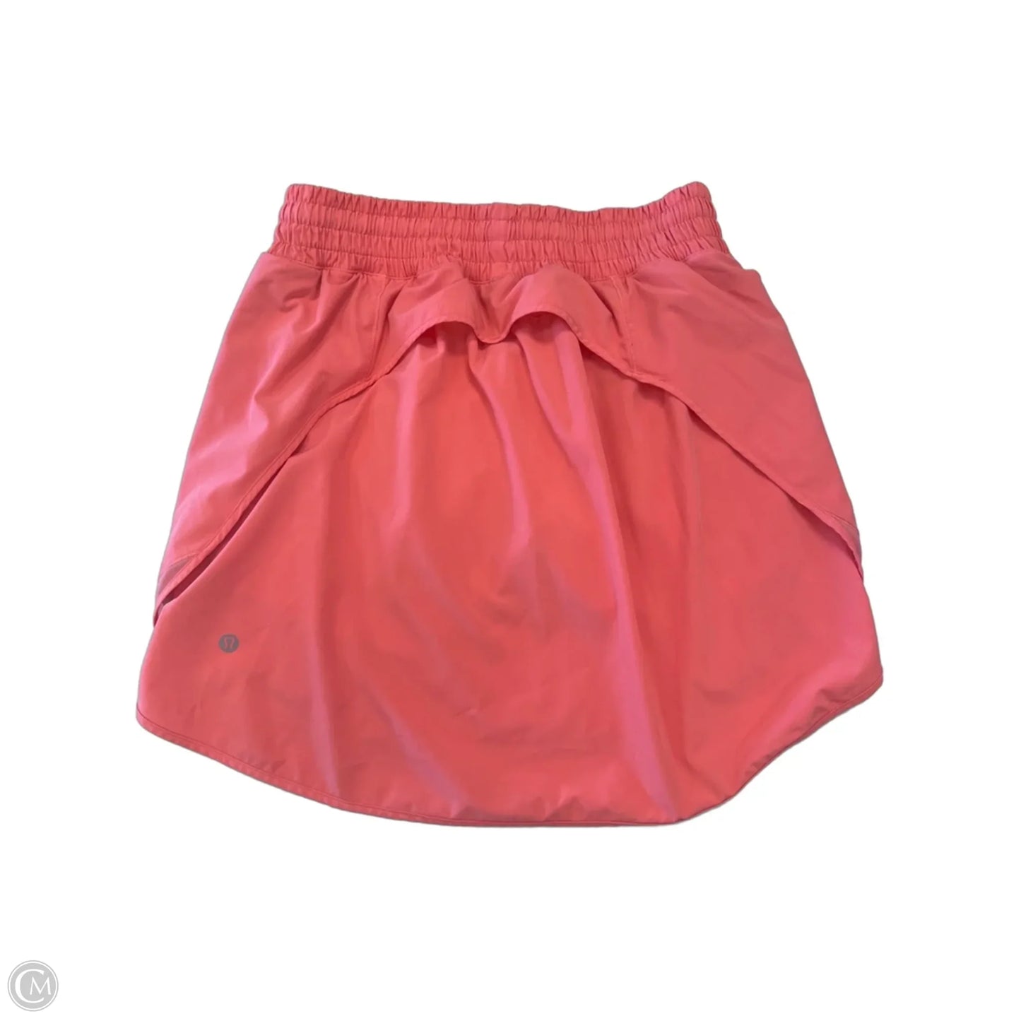 Athletic Skort By Lululemon In Coral, Size: 6