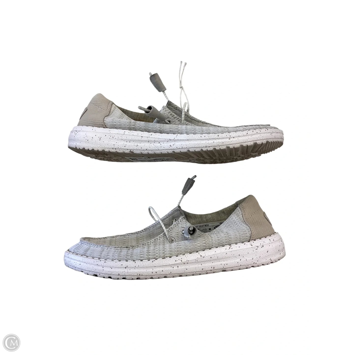 Shoes Sneakers By Hey Dude In Grey, Size: 6