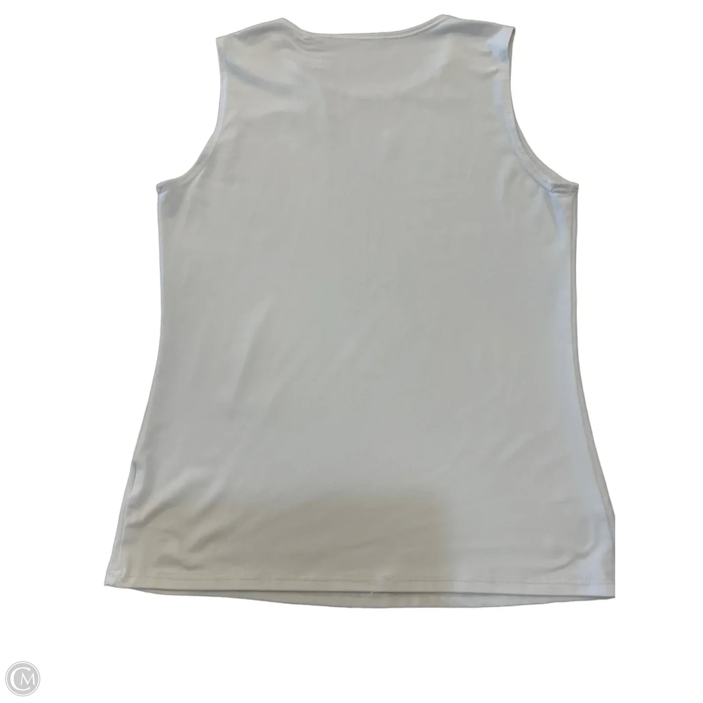 Athletic Tank Top By Clothes Mentor In White, Size: Xs