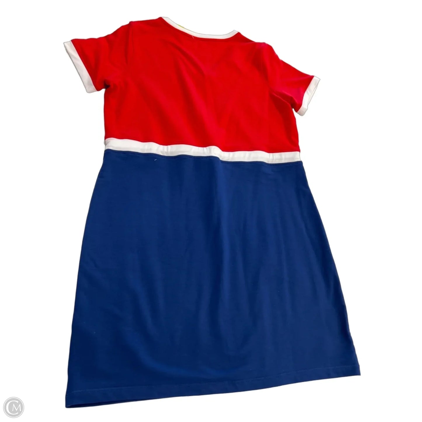 Dress Casual Midi By Tommy Hilfiger In Blue & Red & White, Size: M