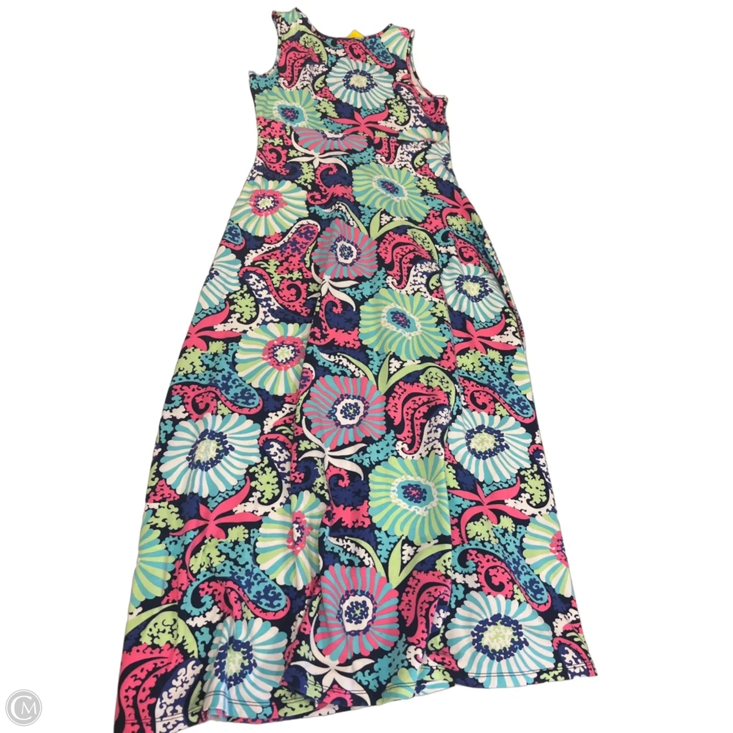 Dress Casual Midi By Talbots In Floral Print, Size: Sp