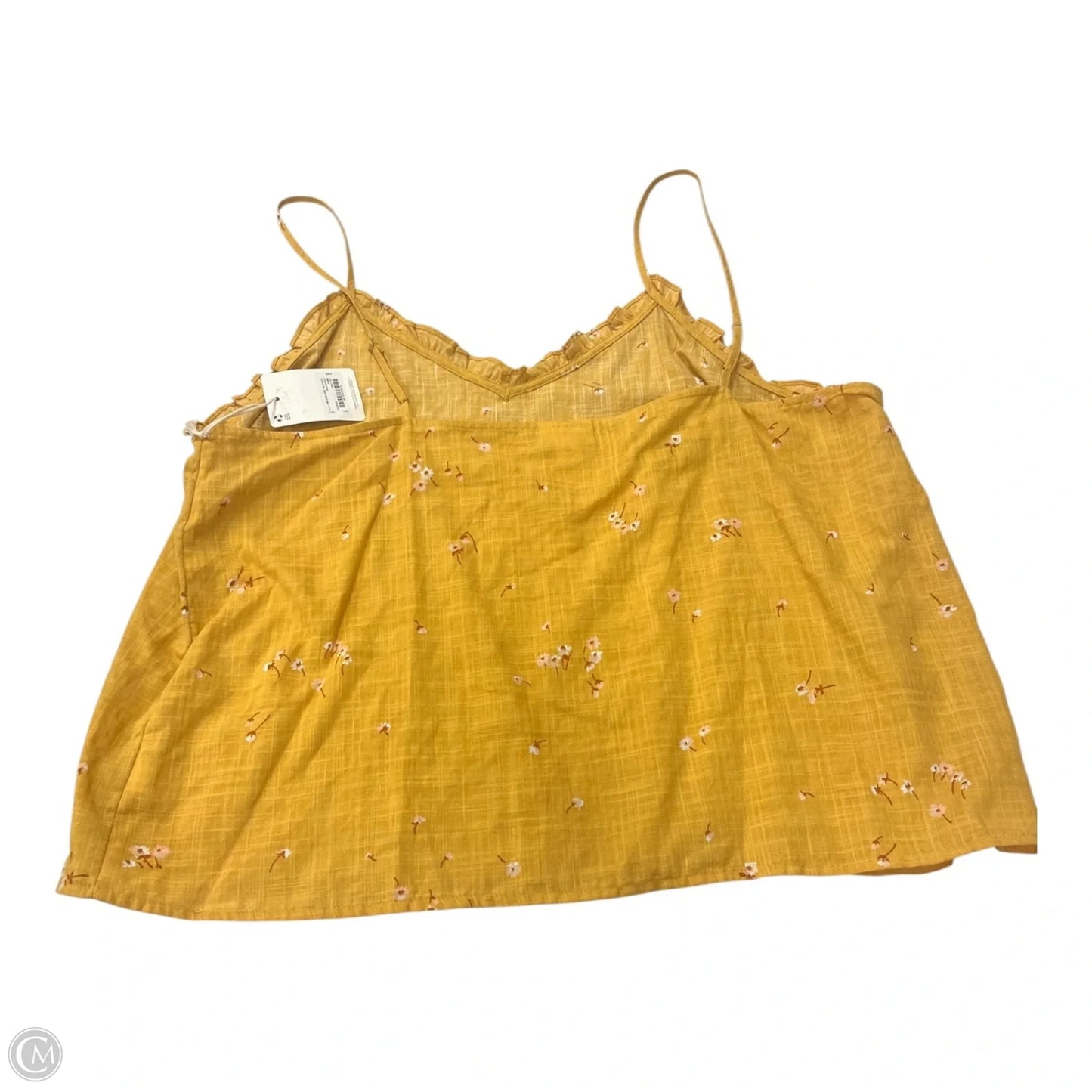 Tank Top By Ana In Yellow, Size: Xxl