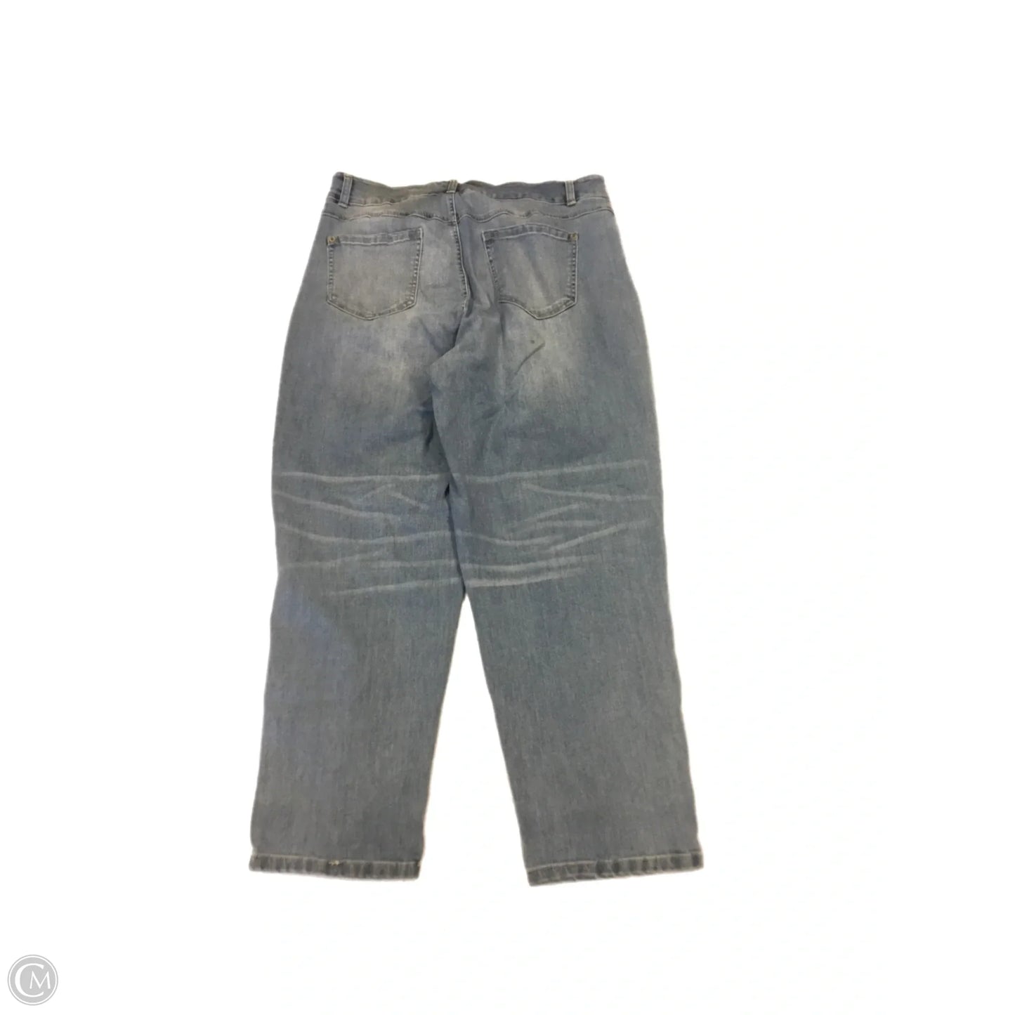 Jeans Boyfriend By Inc In Blue Denim, Size: 16