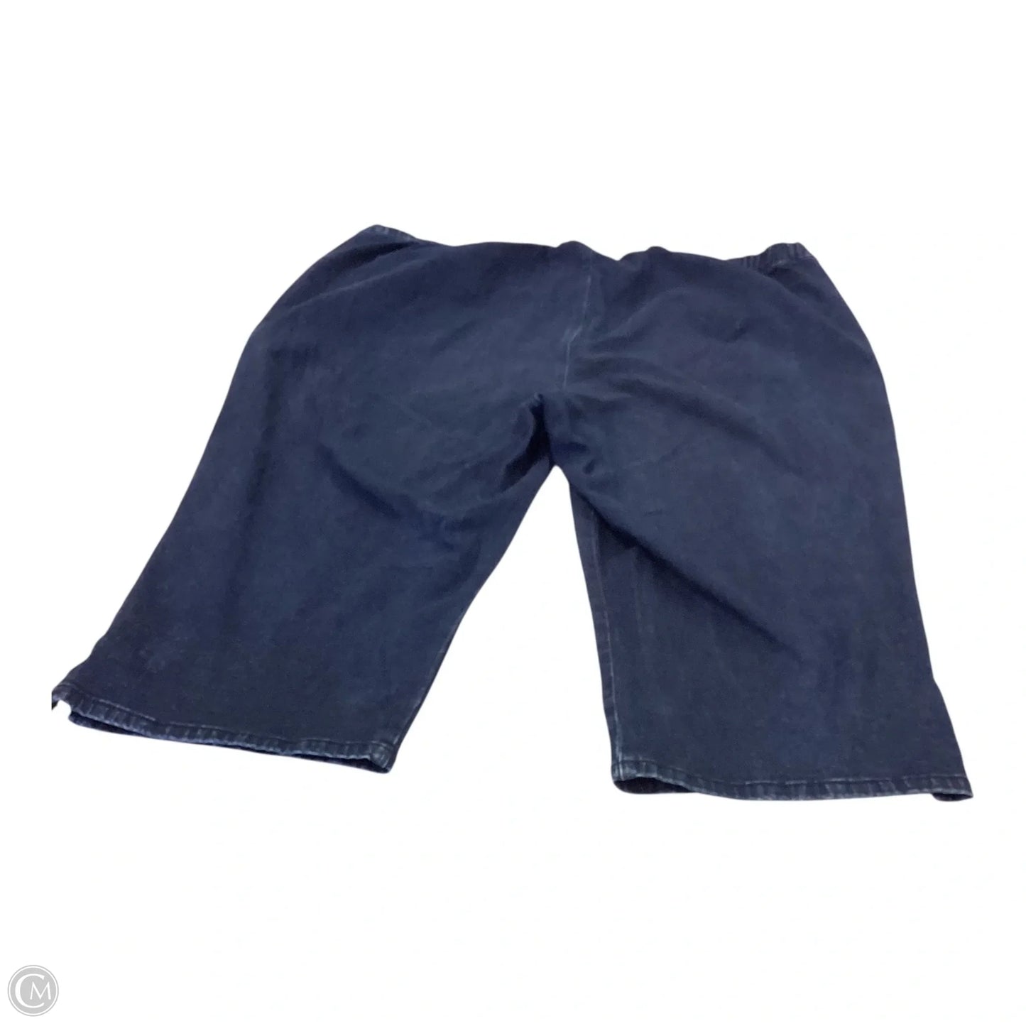 Capris By Catherines In Blue Denim, Size: 24
