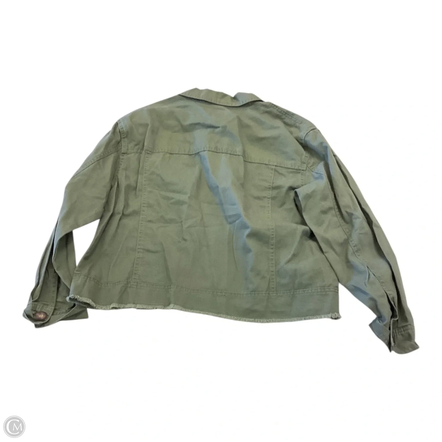 Jacket Utility By Kensie In Green, Size: M