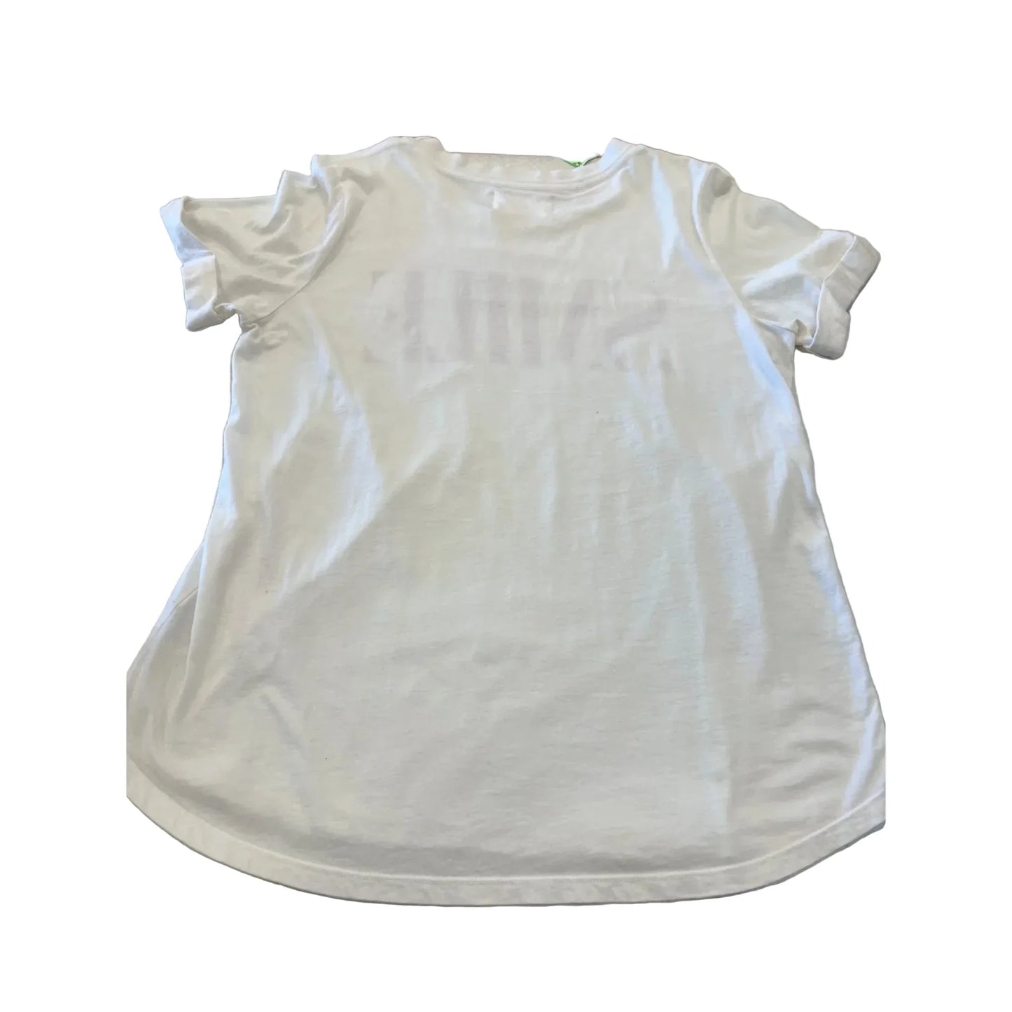 Top Short Sleeve Basic By Sol Angeles In White, Size: L