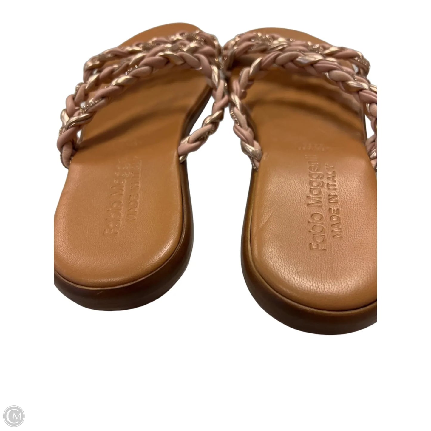 Sandals Flats By Clothes Mentor In Pink, Size: 8