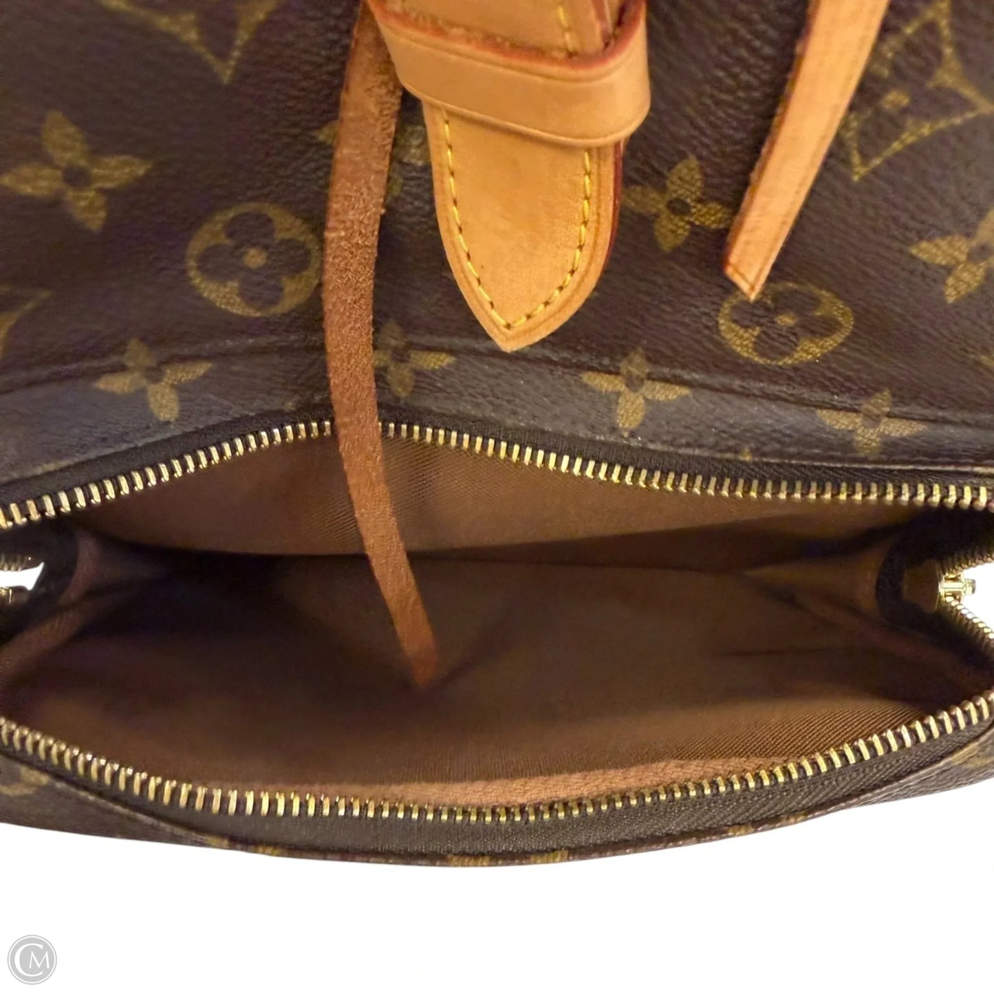 Backpack Luxury Designer By Louis Vuitton, Size: Medium