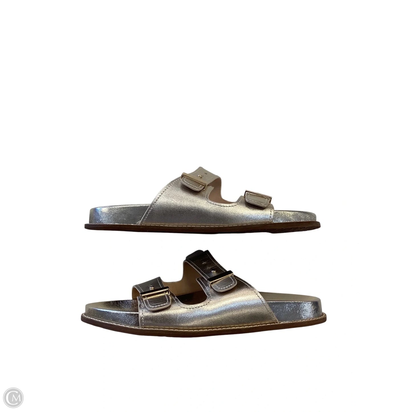 Sandals Flats By Cole-haan In Gold, Size: 9