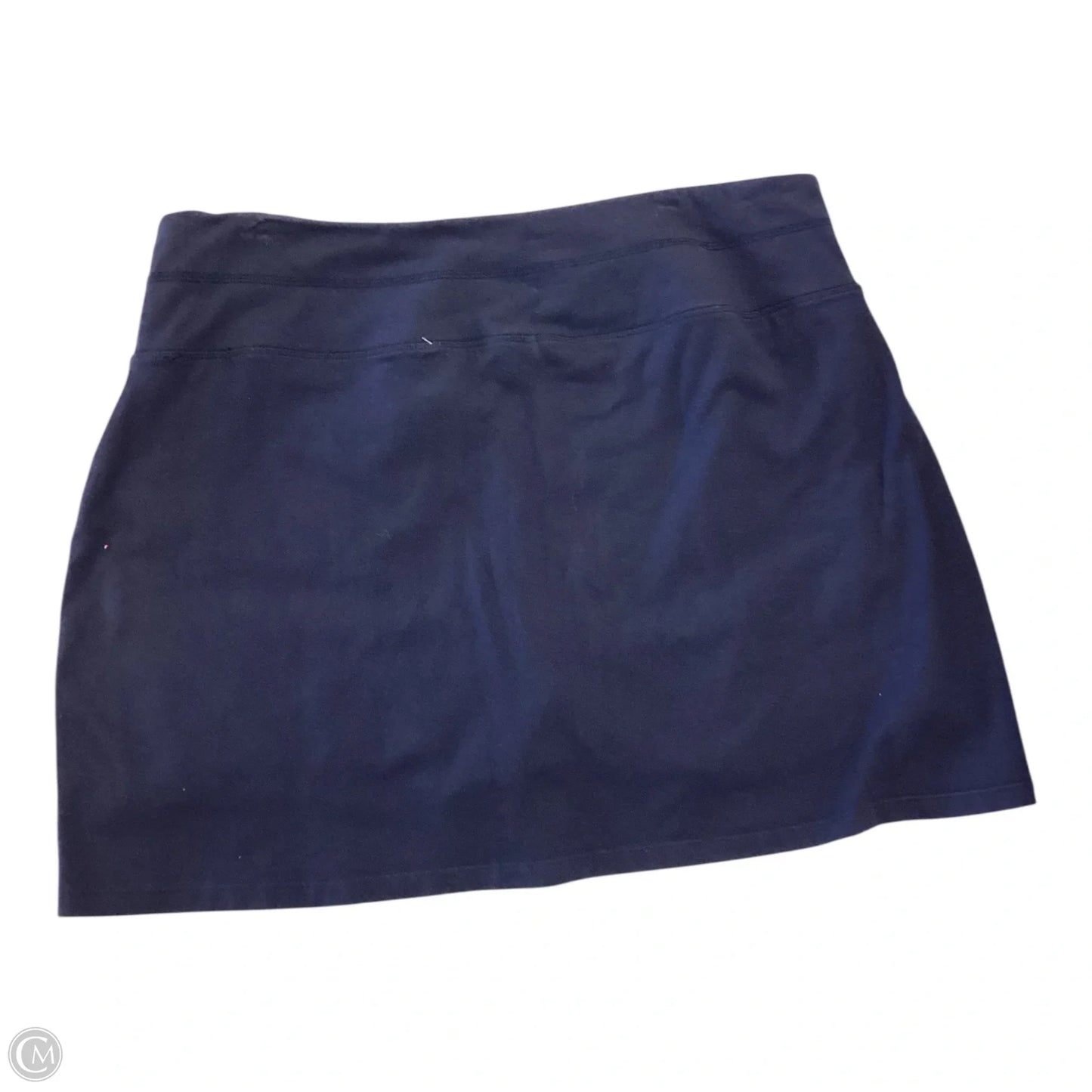 Skort By Coral Bay In Navy, Size: 1x