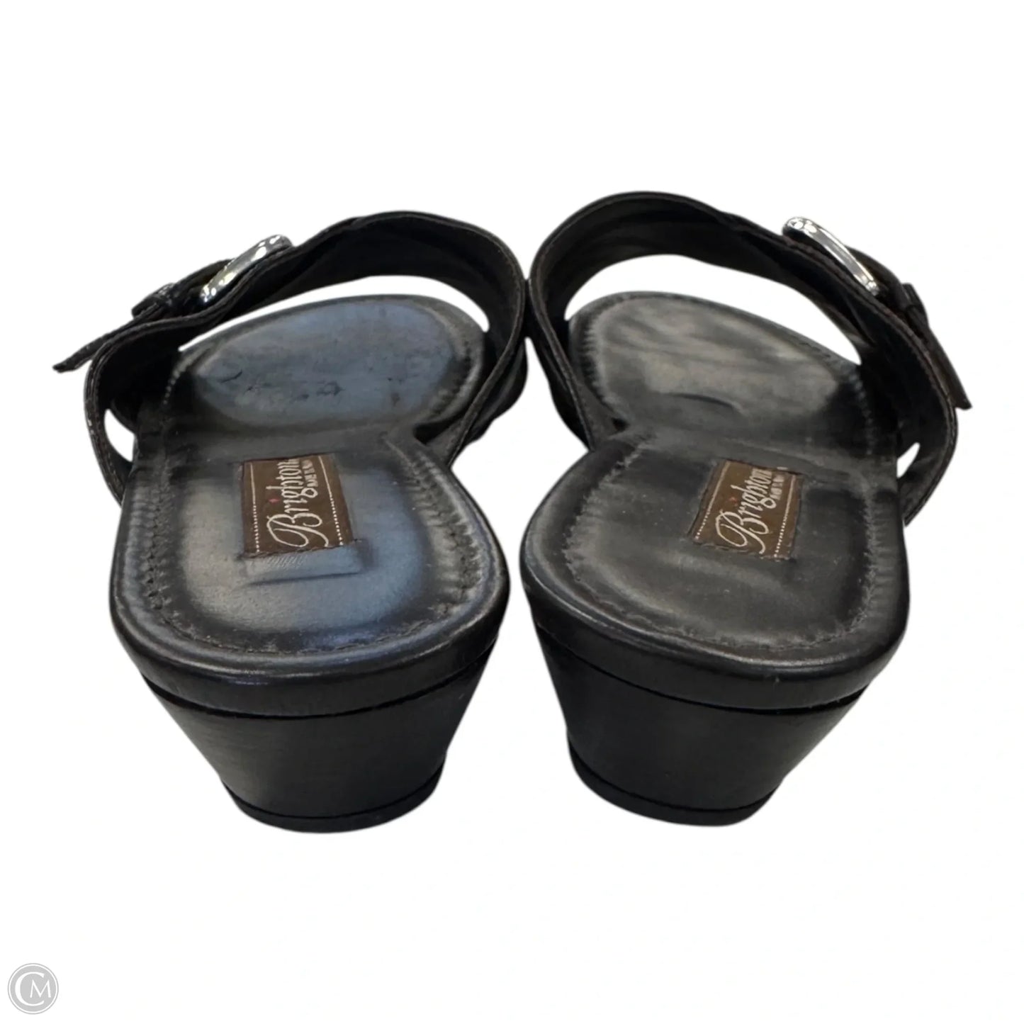 Shoes Heels Wedge By Brighton In Brown, Size: 7