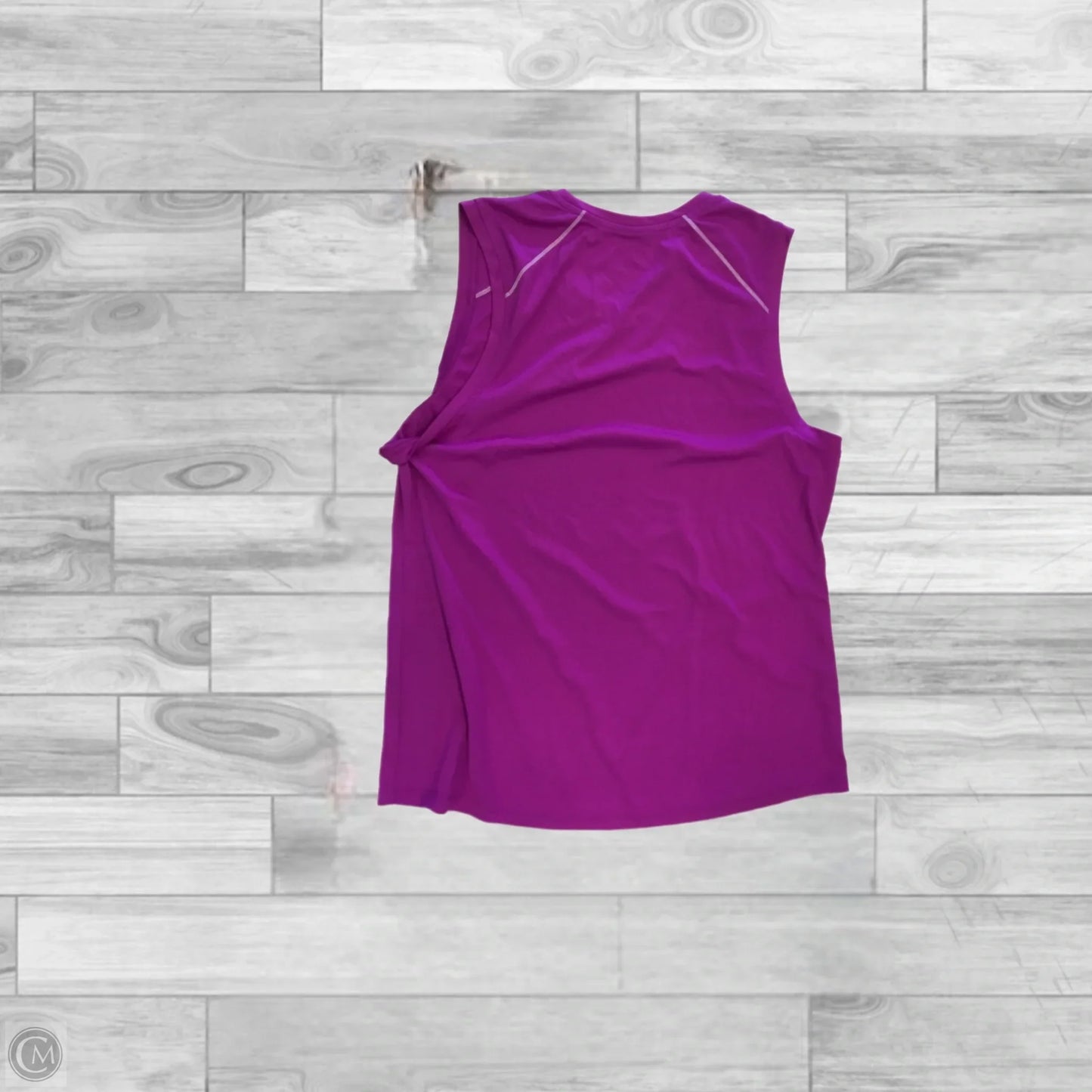 Top Sleeveless By Champion In Purple, Size: Xxl