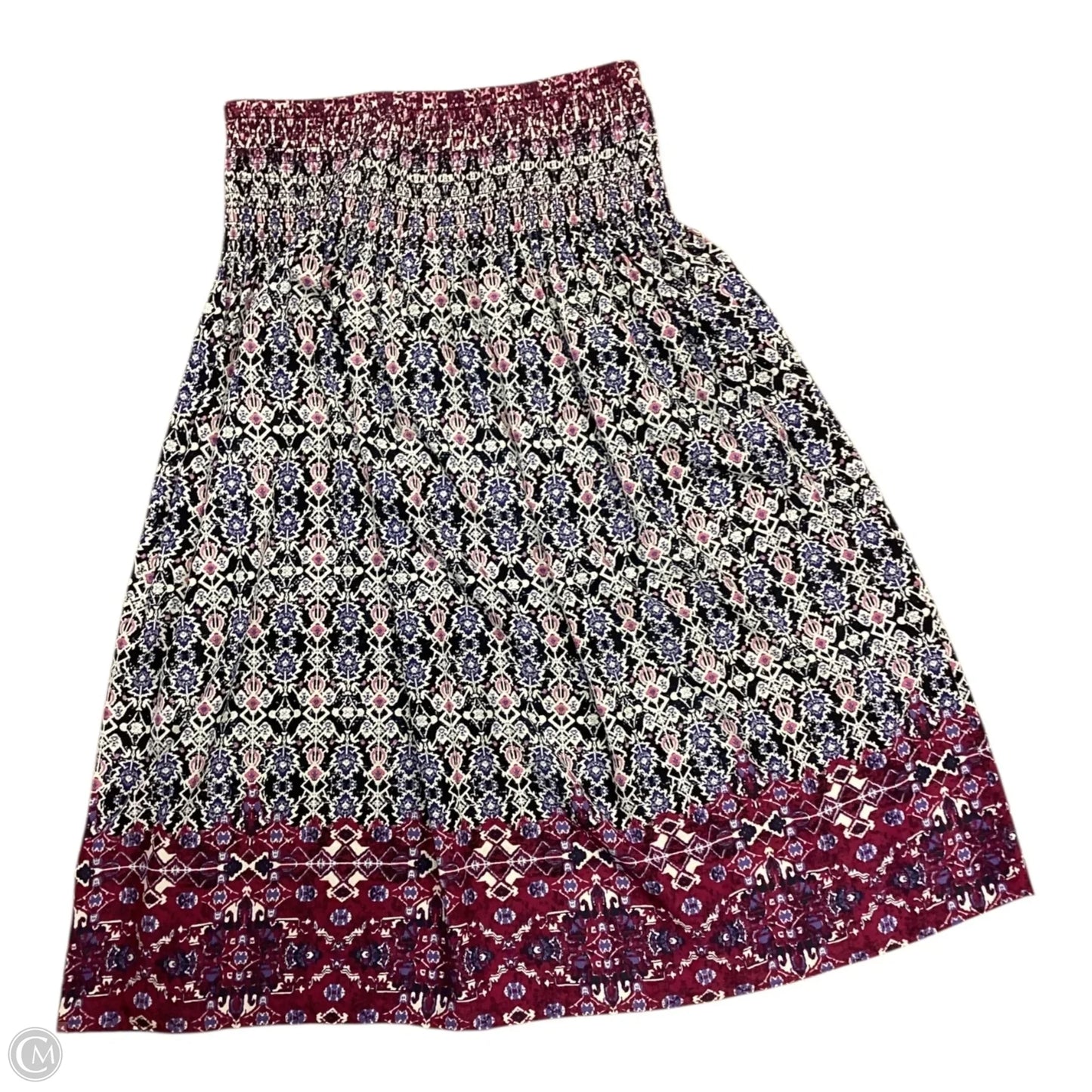 Skirt Maxi By J. Jill In Multi-colored, Size: Xsp