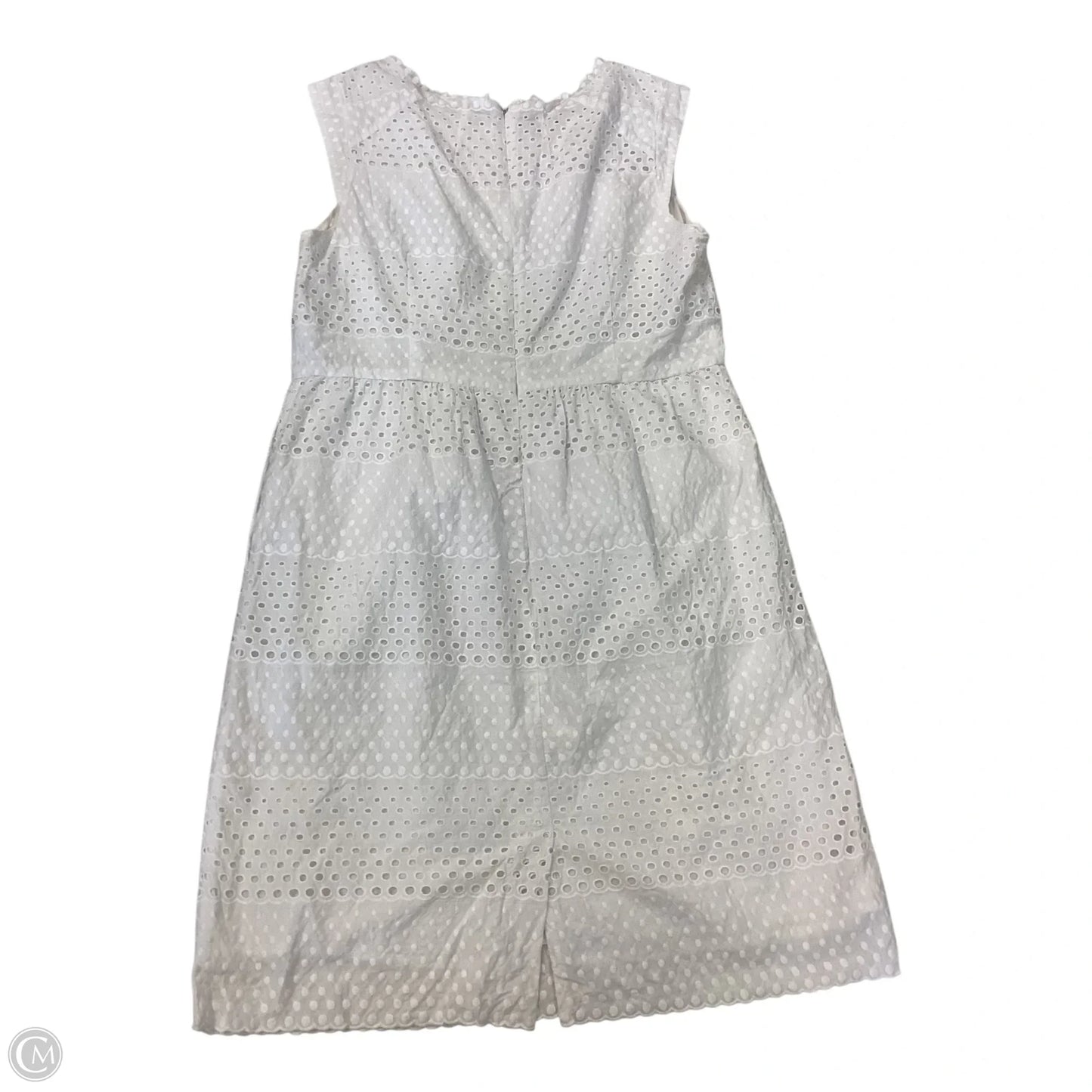 Dress Casual Short By Roz And Ali In White, Size: 14