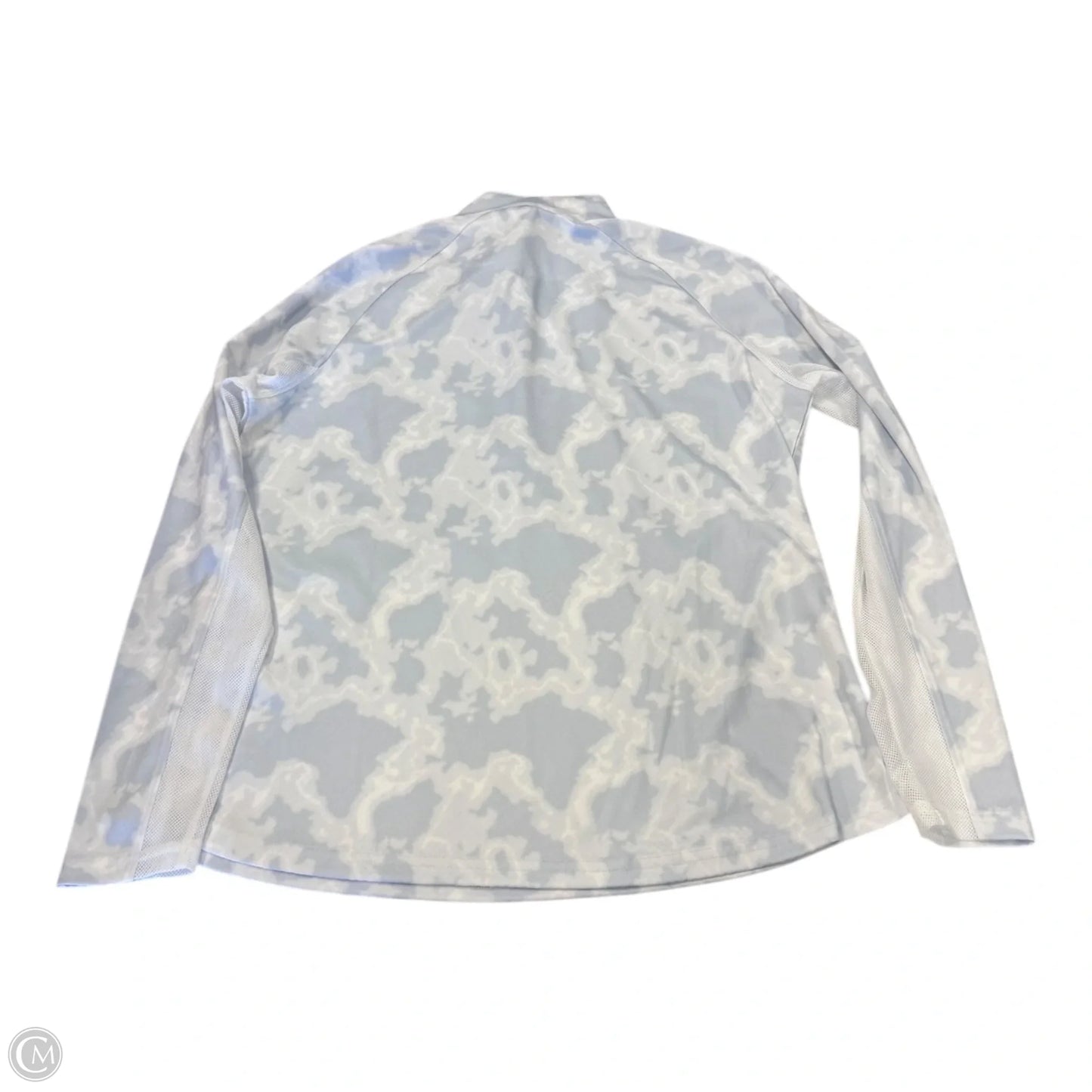 Athletic Jacket By Pebble Beach In Grey, Size: L