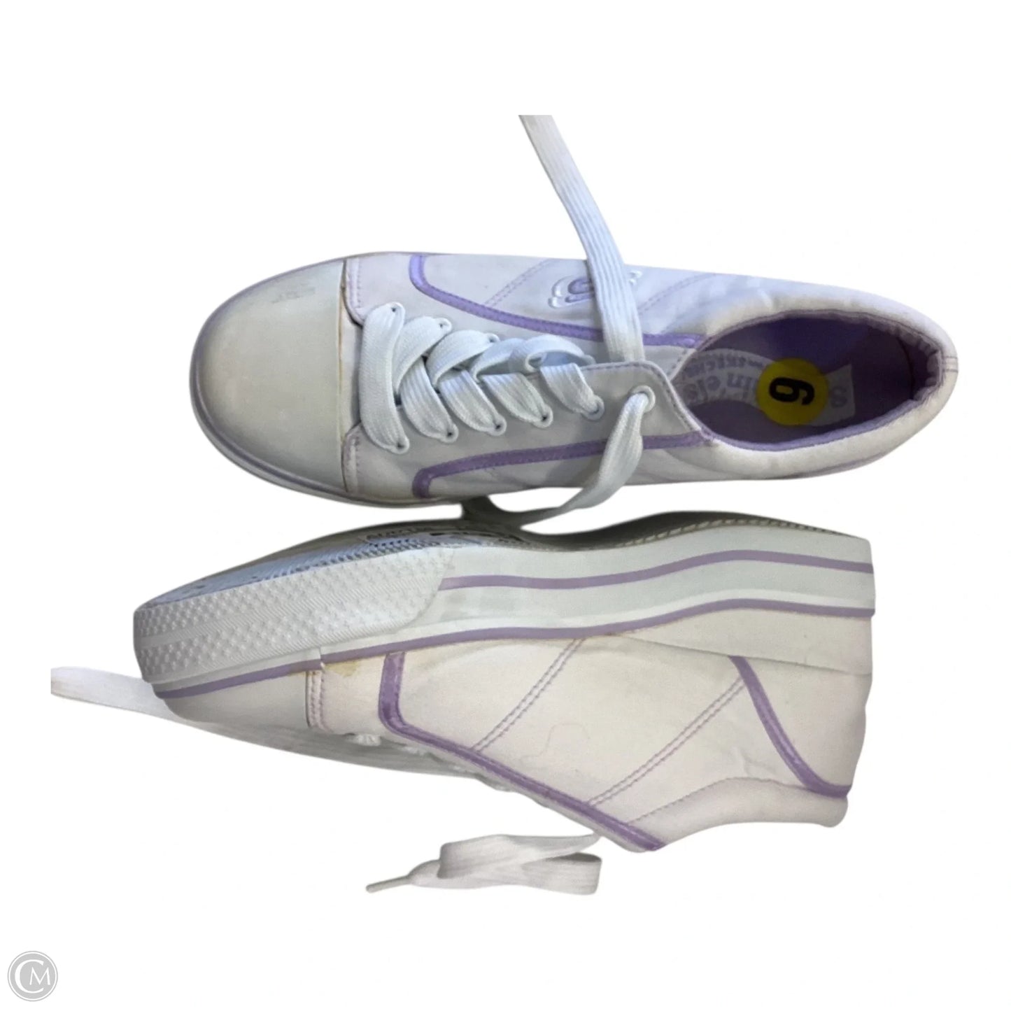 Shoes Athletic By Skechers In White, Size: 6