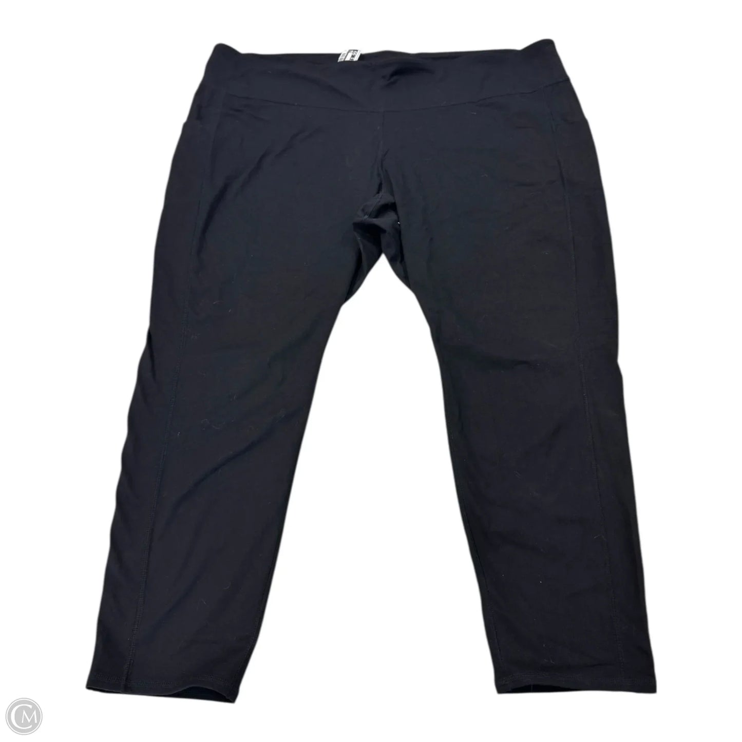 Athletic Capris By Adidas In Black, Size: S