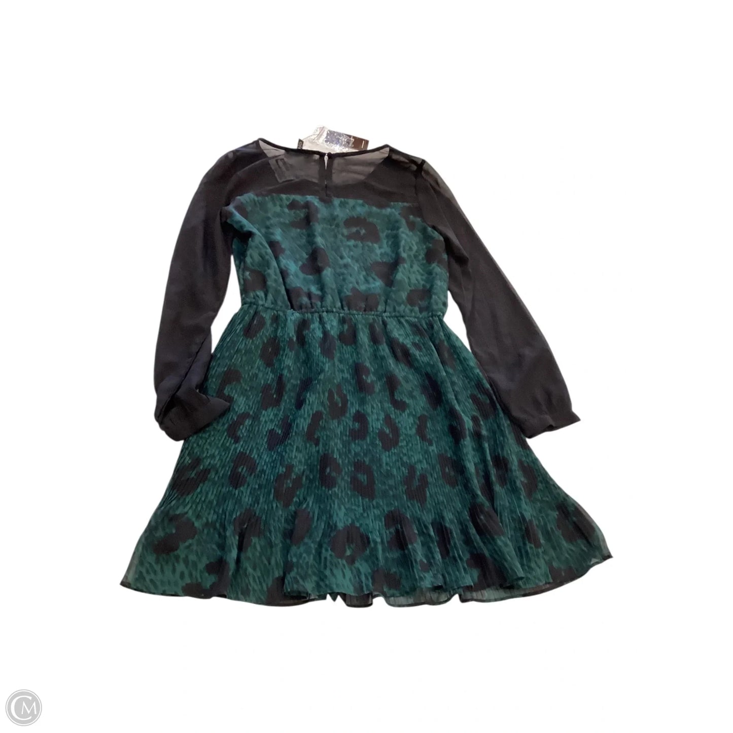Dress Casual Short By Jessica Simpson In Black & Green, Size: M