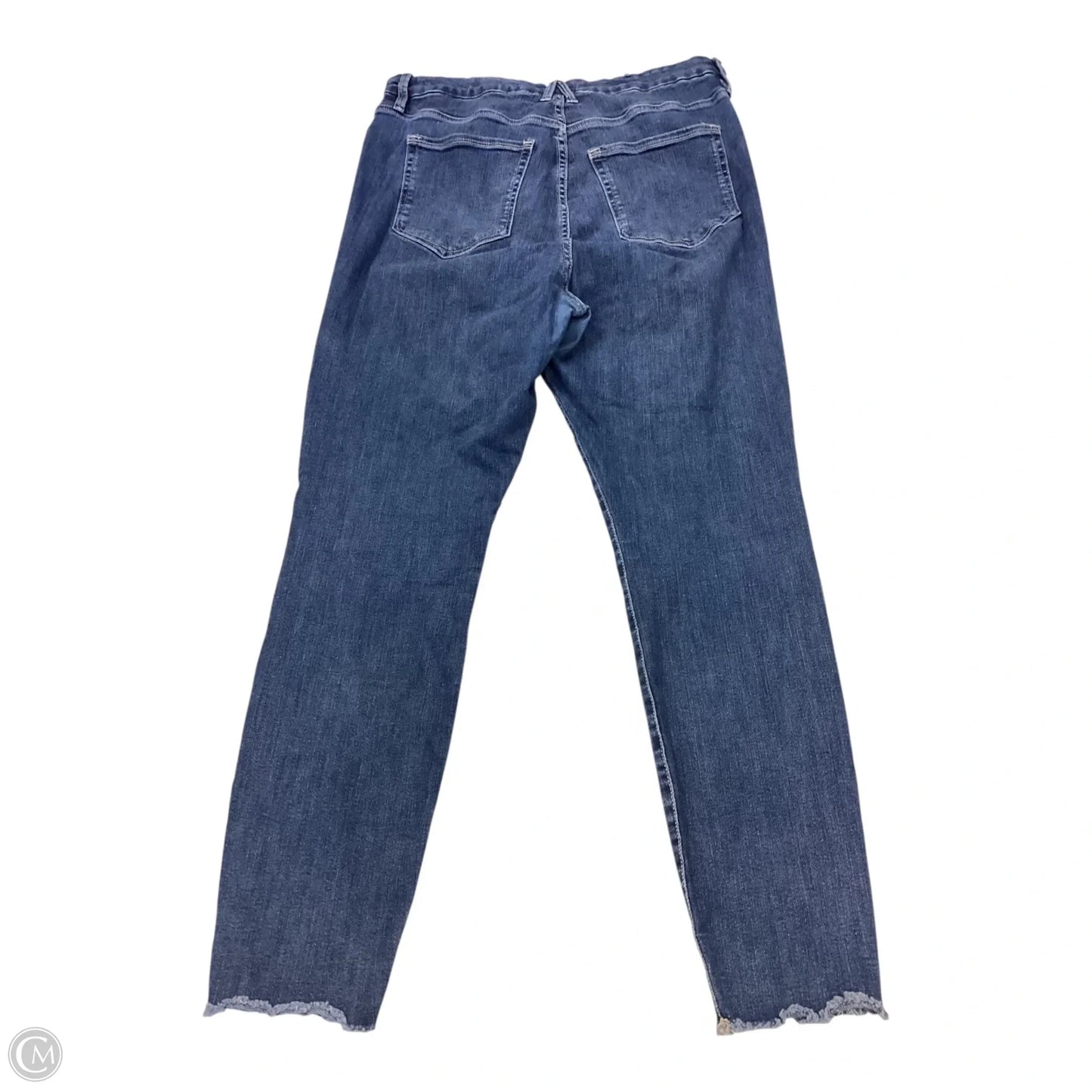 Jeans Cropped By Good American In Blue, Size: 18