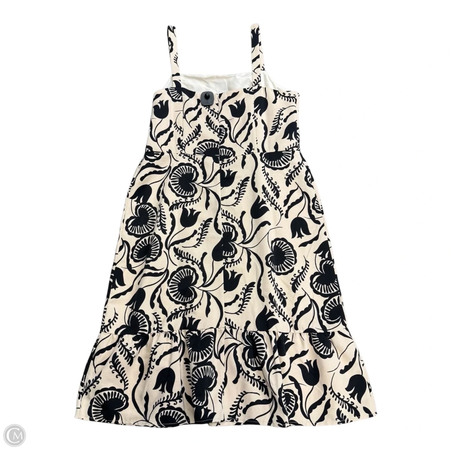 Dress Casual Maxi By Ann Taylor In Black & Brown, Size: 16