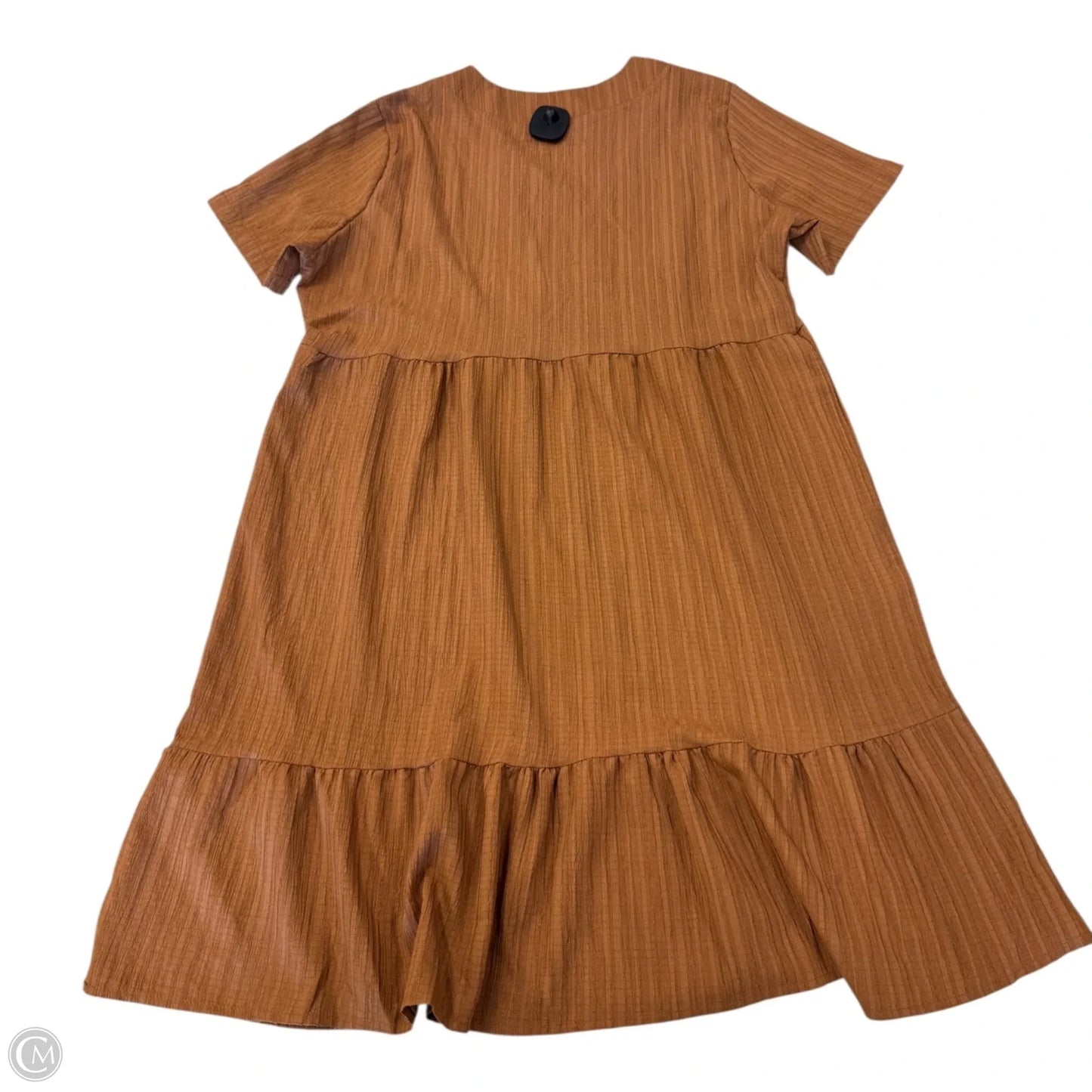 Dress Casual Short By Clothes Mentor In Bronze, Size: Xxl