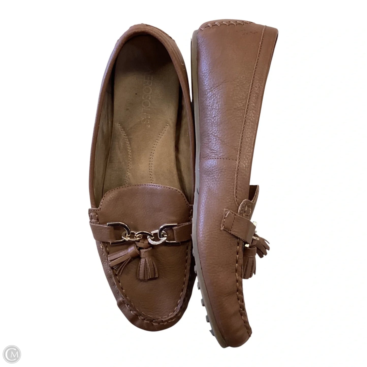 Shoes Flats By Aerosoles In Tan, Size: 10