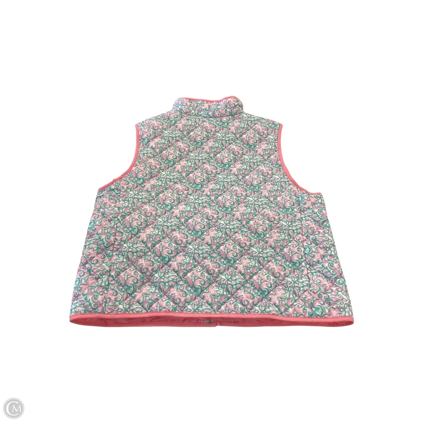 Vest Puffer & Quilted By Stella Parker In Pink, Size: Xlp