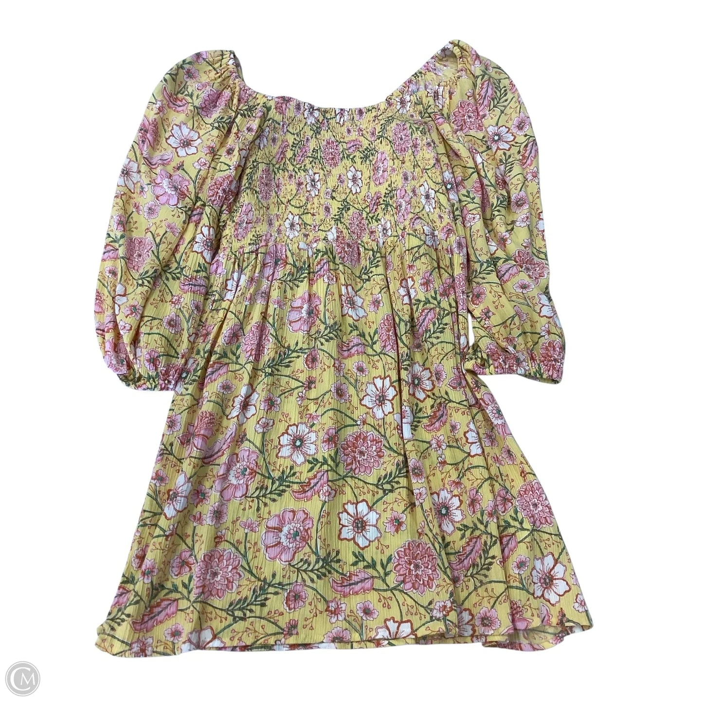 Dress Casual Short By Billabong In Floral Print, Size: Xl