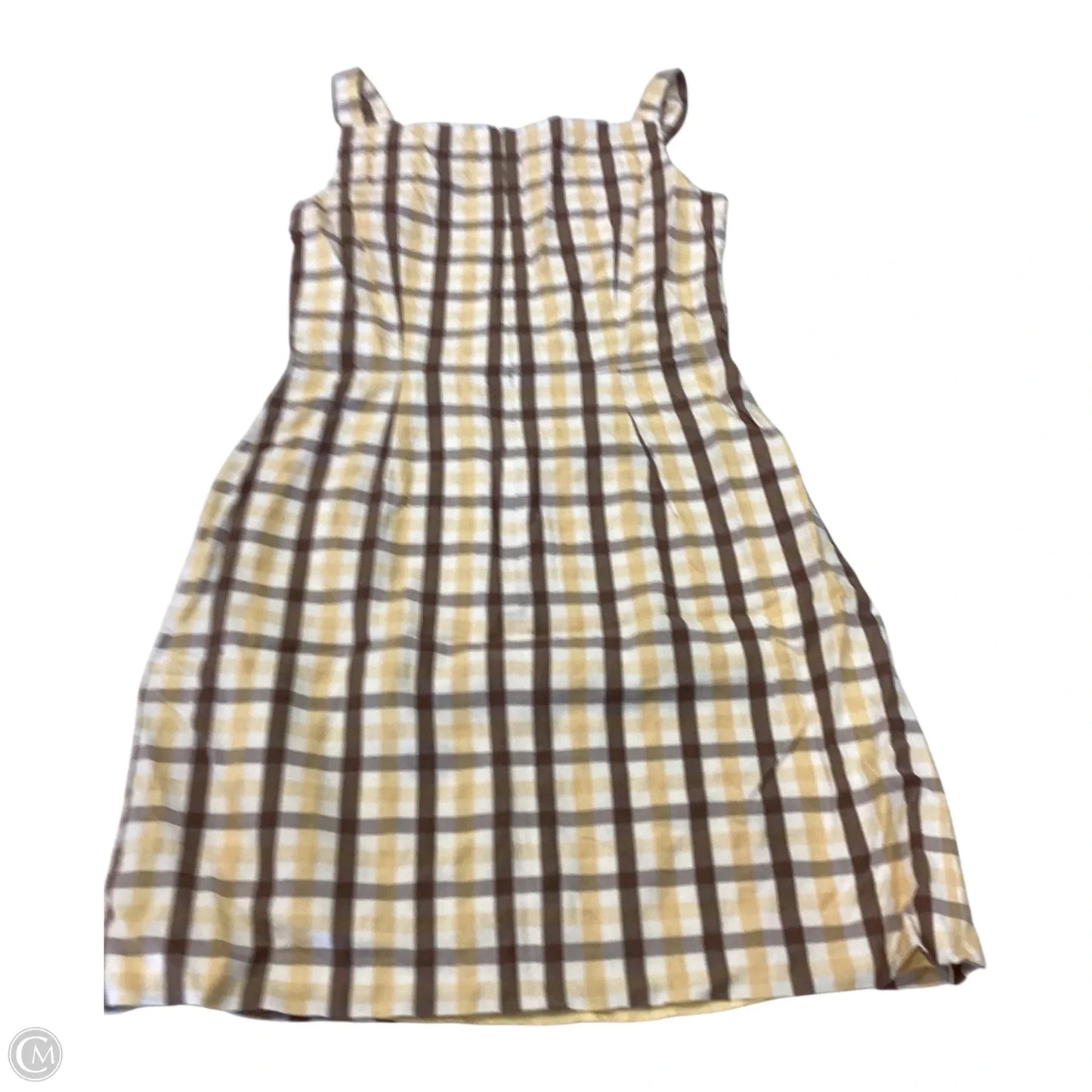 Dress Casual Short By Clothes Mentor In Yellow, Size: 10