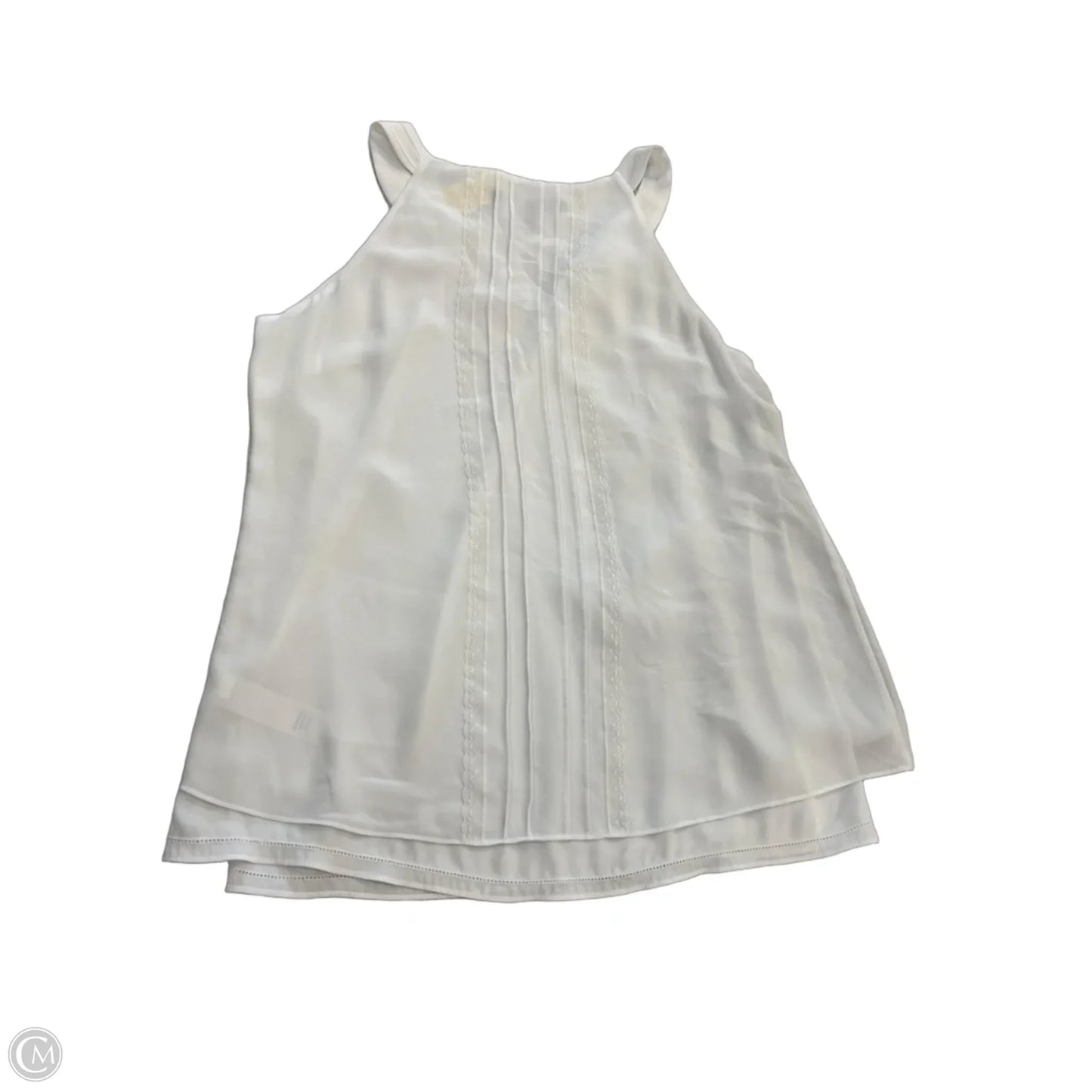 Blouse Sleeveless By White House Black Market In White, Size: S