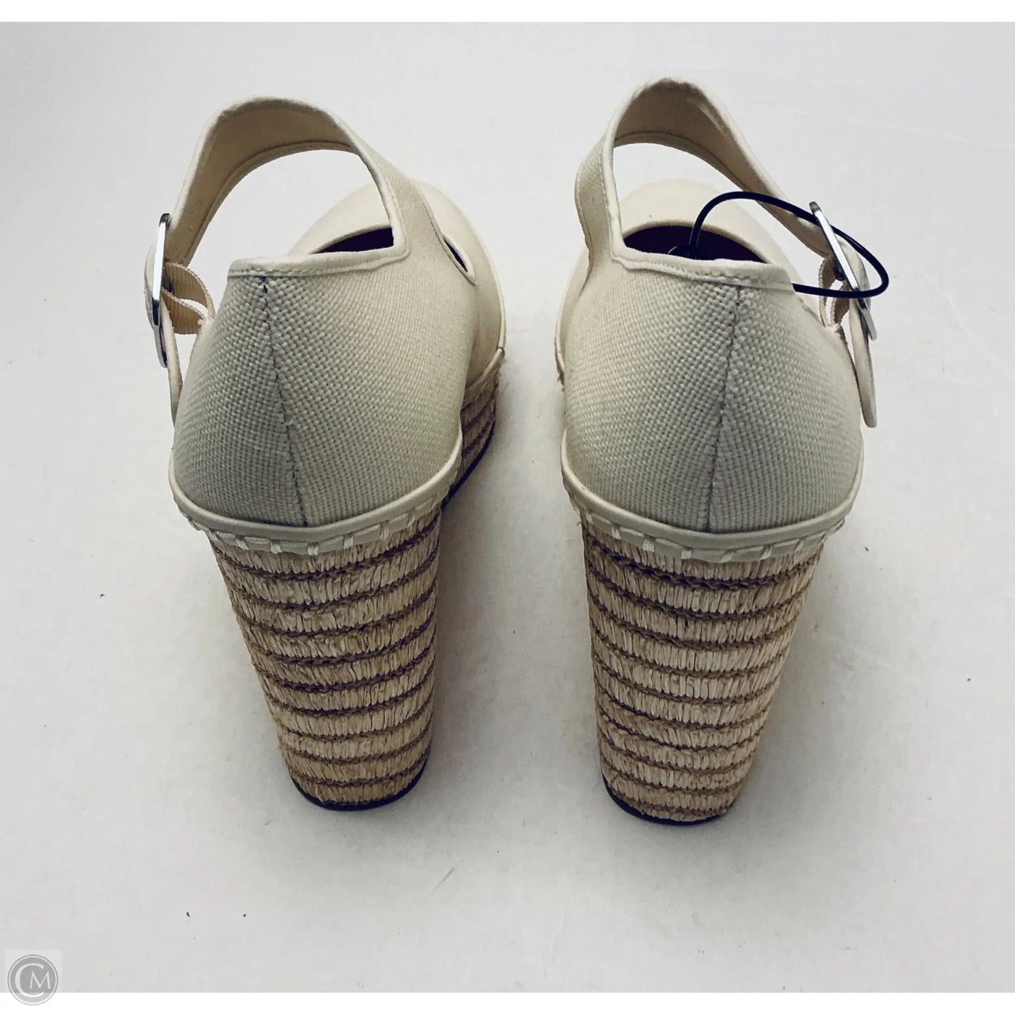 Shoes Heels Wedge By Steve Madden In Beige, Size: 11