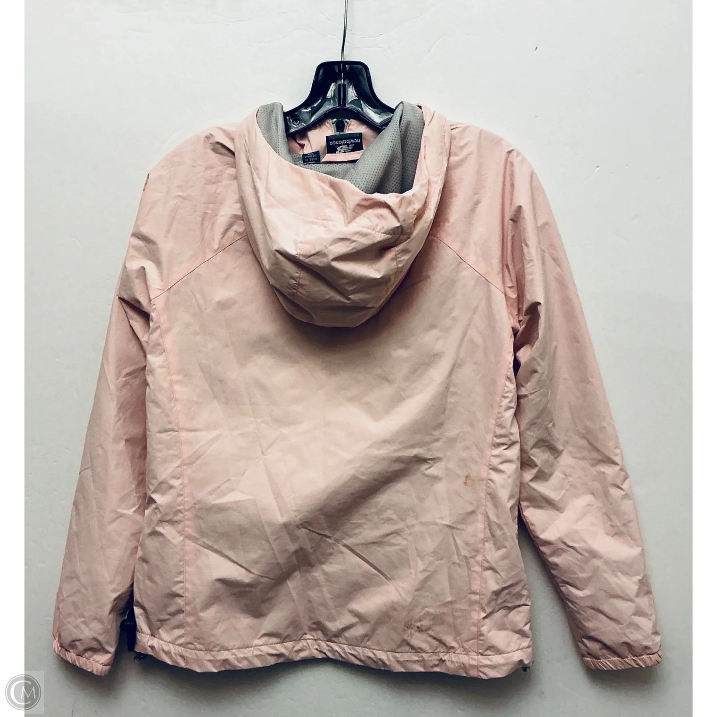 Jacket Windbreaker By New Balance In Pink, Size: M