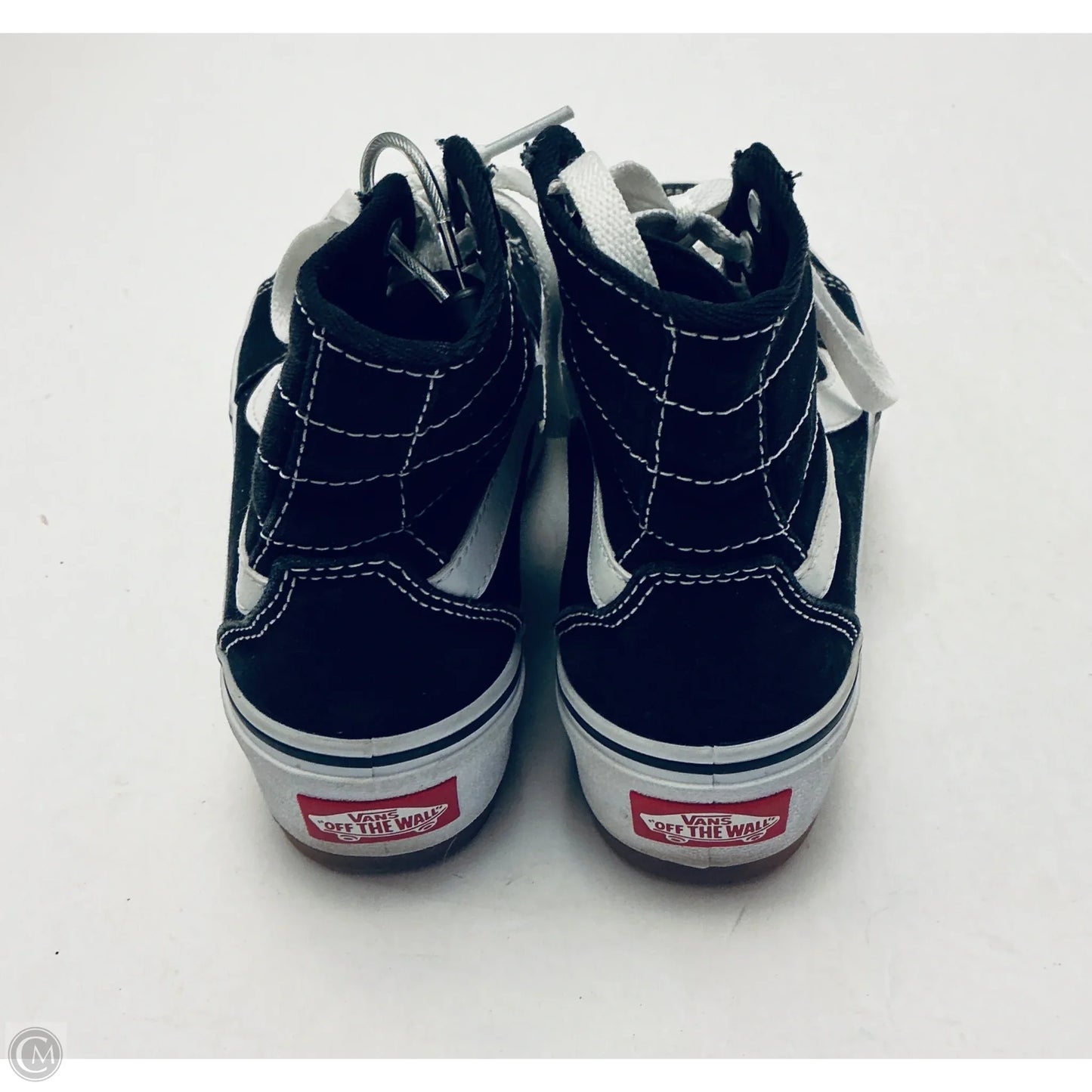 Shoes Sneakers Platform By Vans In Black, Size: 6.5
