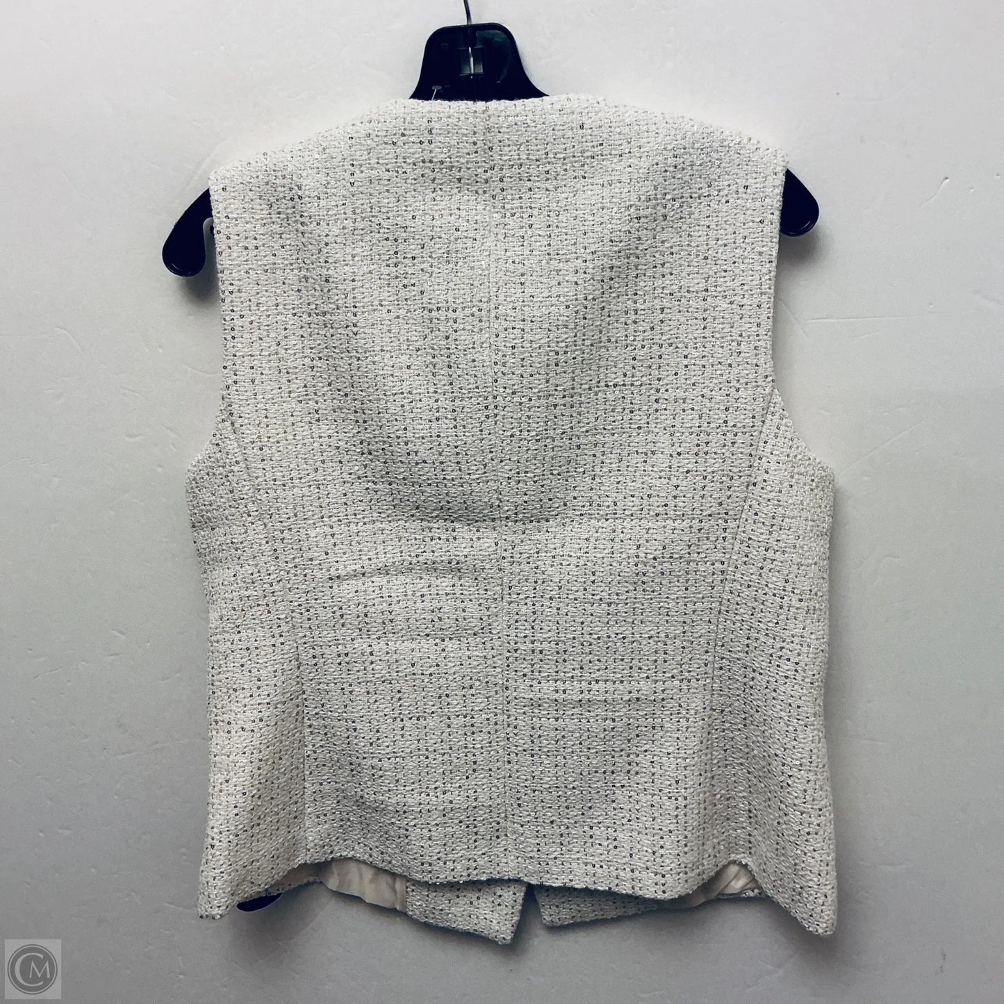 Vest Other By Anne Klein In Cream, Size: M