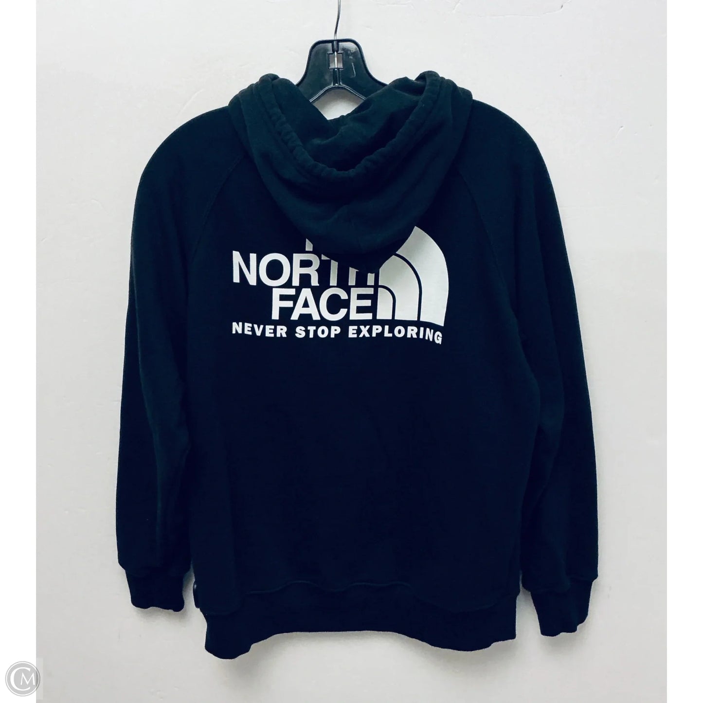 Sweatshirt Hoodie By The North Face In Black, Size: M