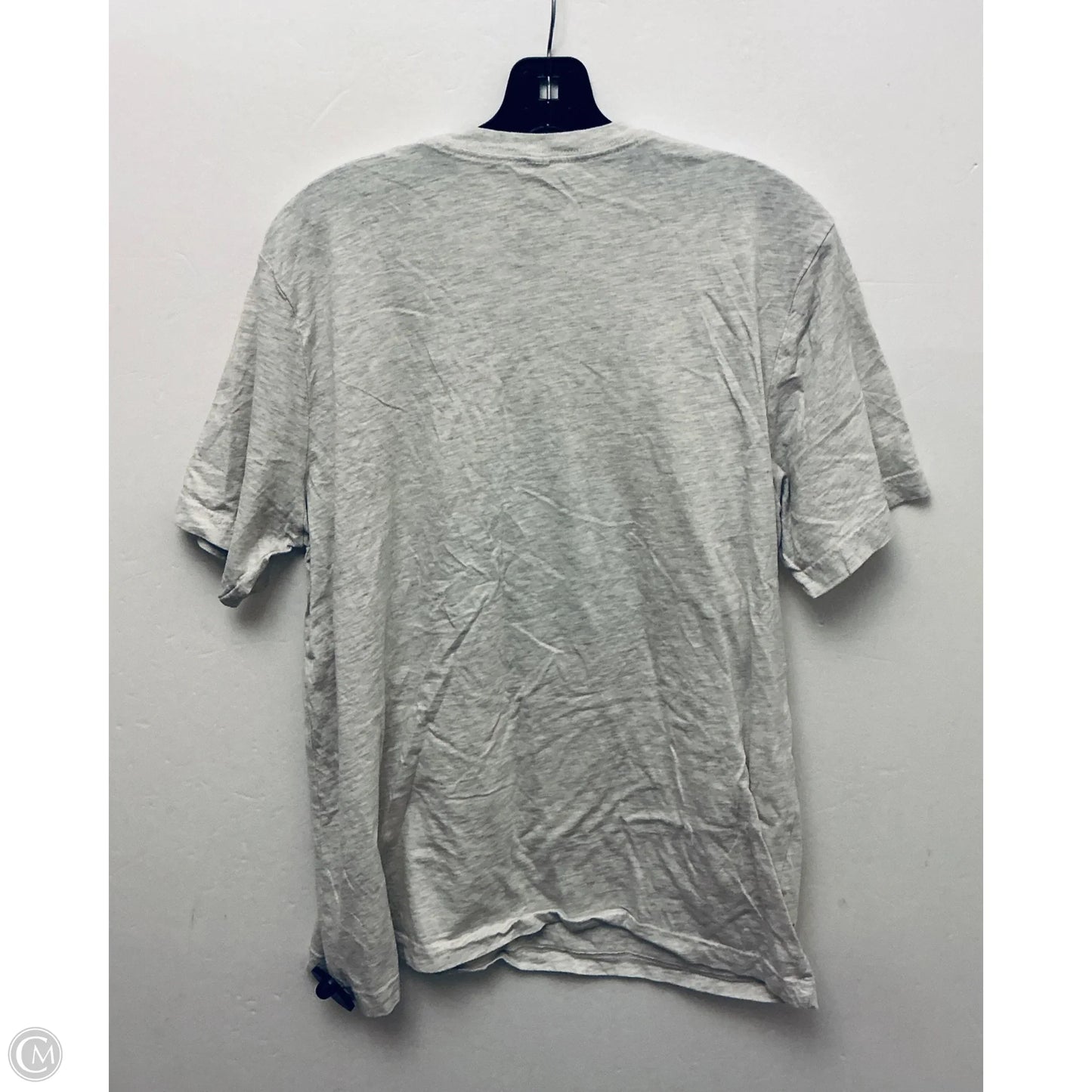 Top Short Sleeve Basic By Cme In Brown, Size: Xl