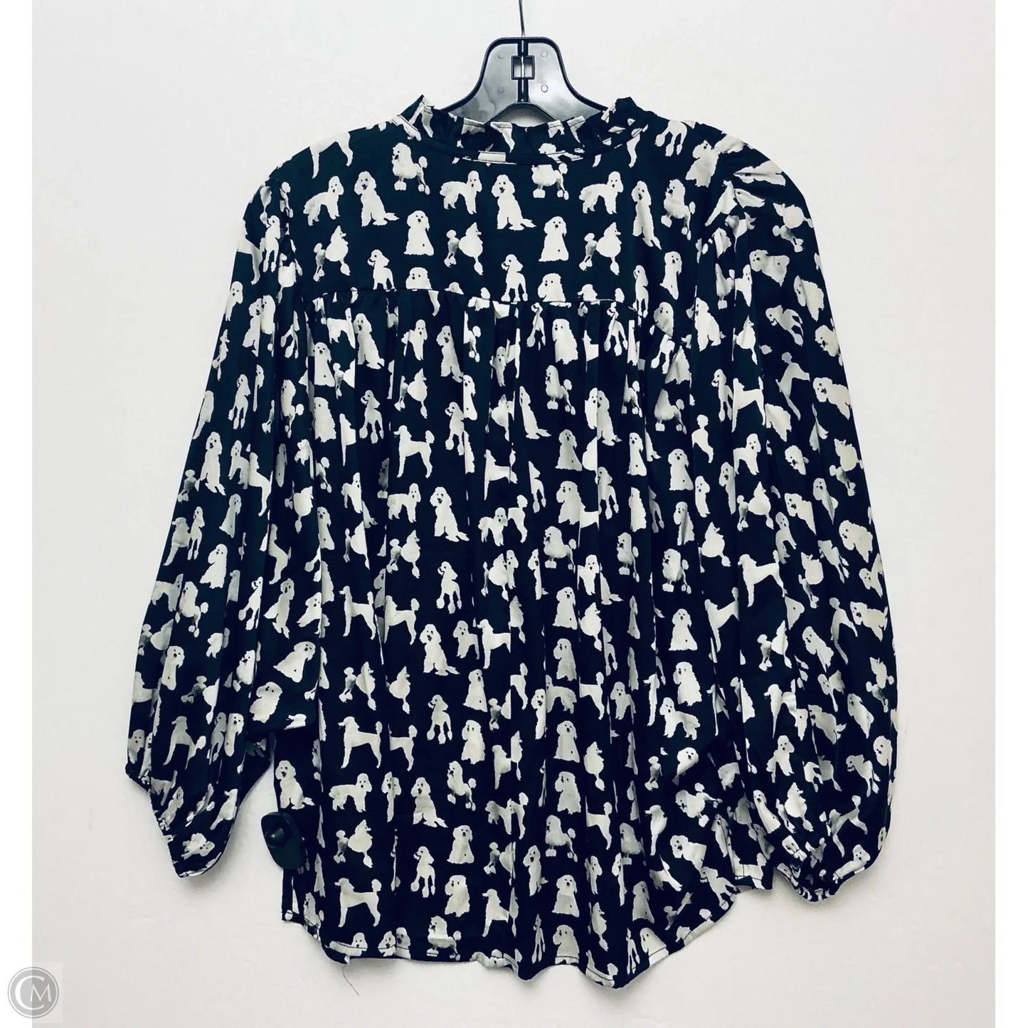 Top Long Sleeve By Entro In Black, Size: S