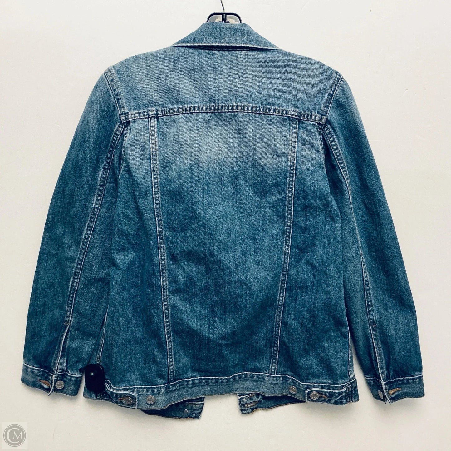 Jacket Denim By Gap In Blue Denim, Size: Xs