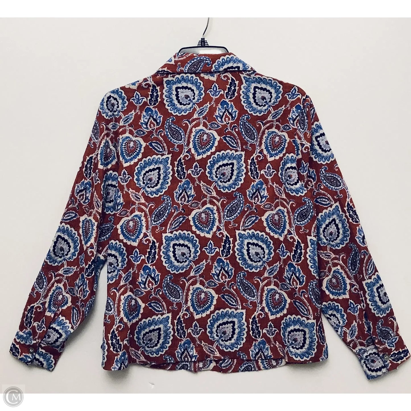 Top Long Sleeve By Soft Surroundings In Red, Size: Xs