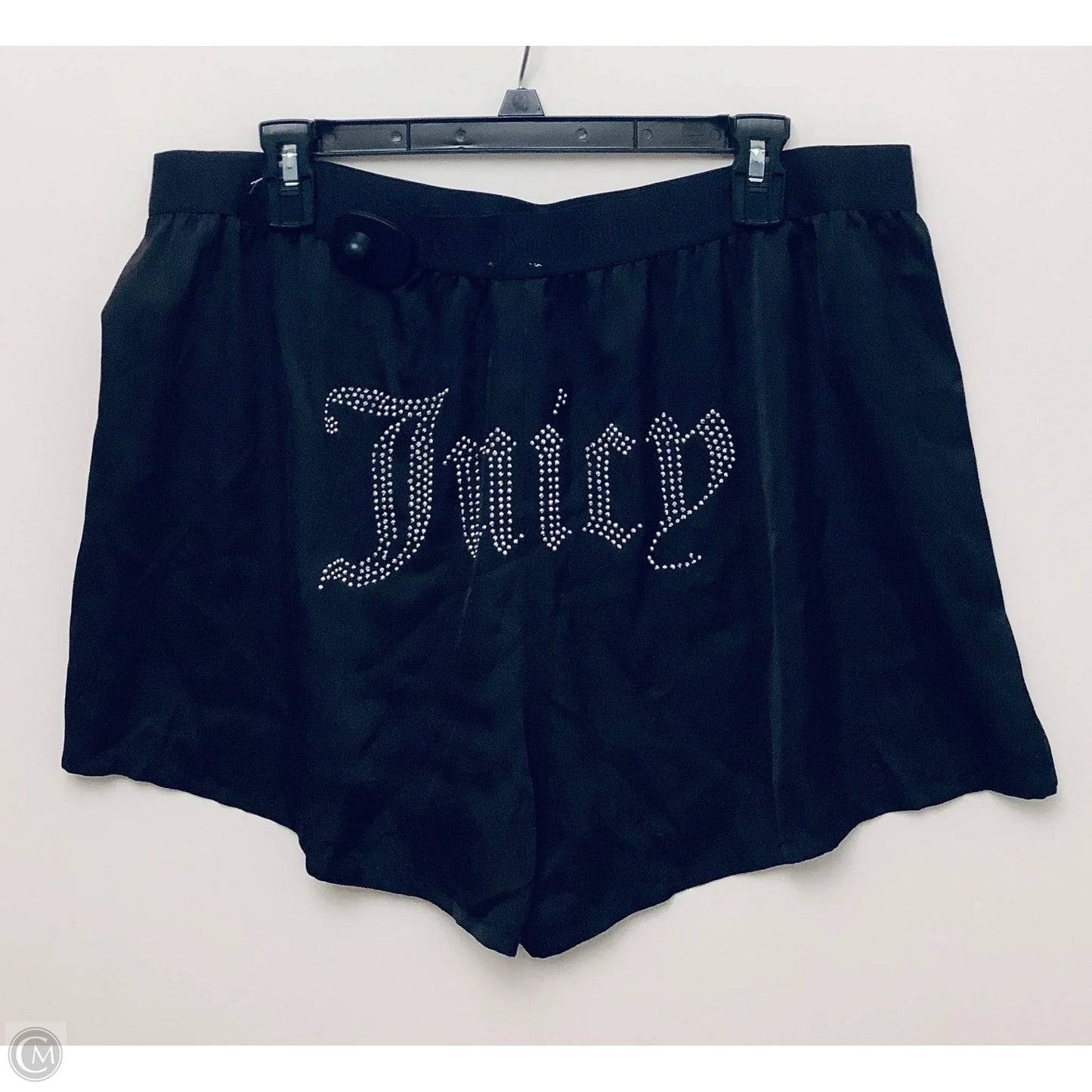 Shorts By Juicy Couture In Black, Size: Xl